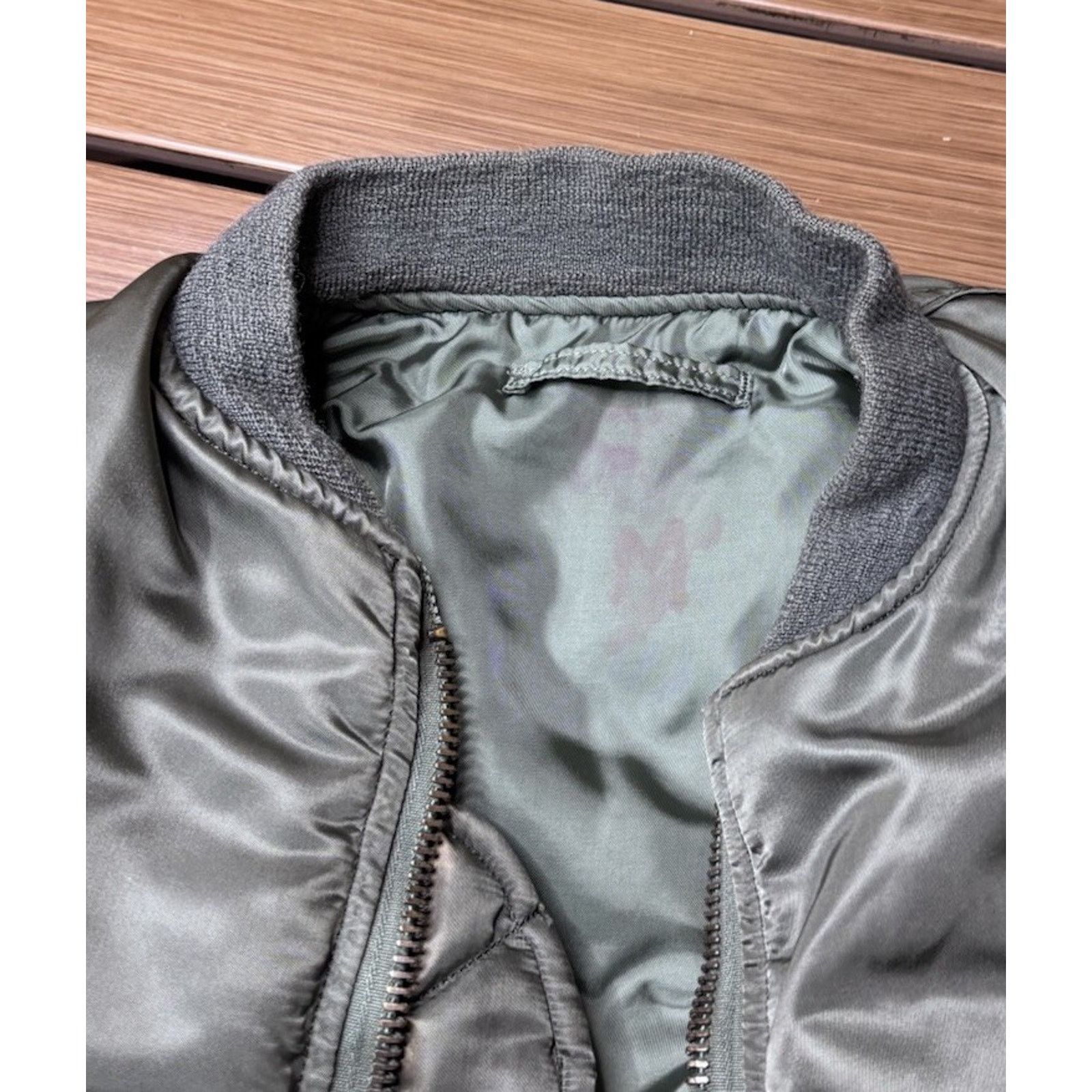 Other 80s Medium Alpha Ma-1 Flight Jacket 8415-00-818-7352 Size US M / EU 48-50 / 2 - 9 Thumbnail