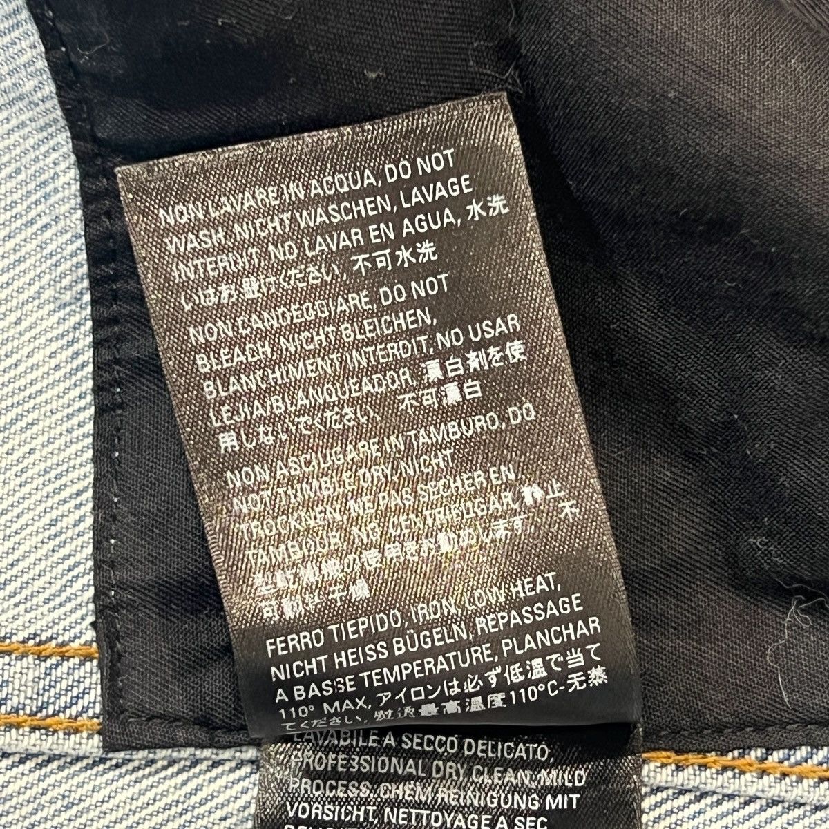 Balenciaga BALENCIAGA 2020AW Demna Gvasalia Distressed Denim Jacket Size US S / EU 44-46 / 1 - 9 Thumbnail