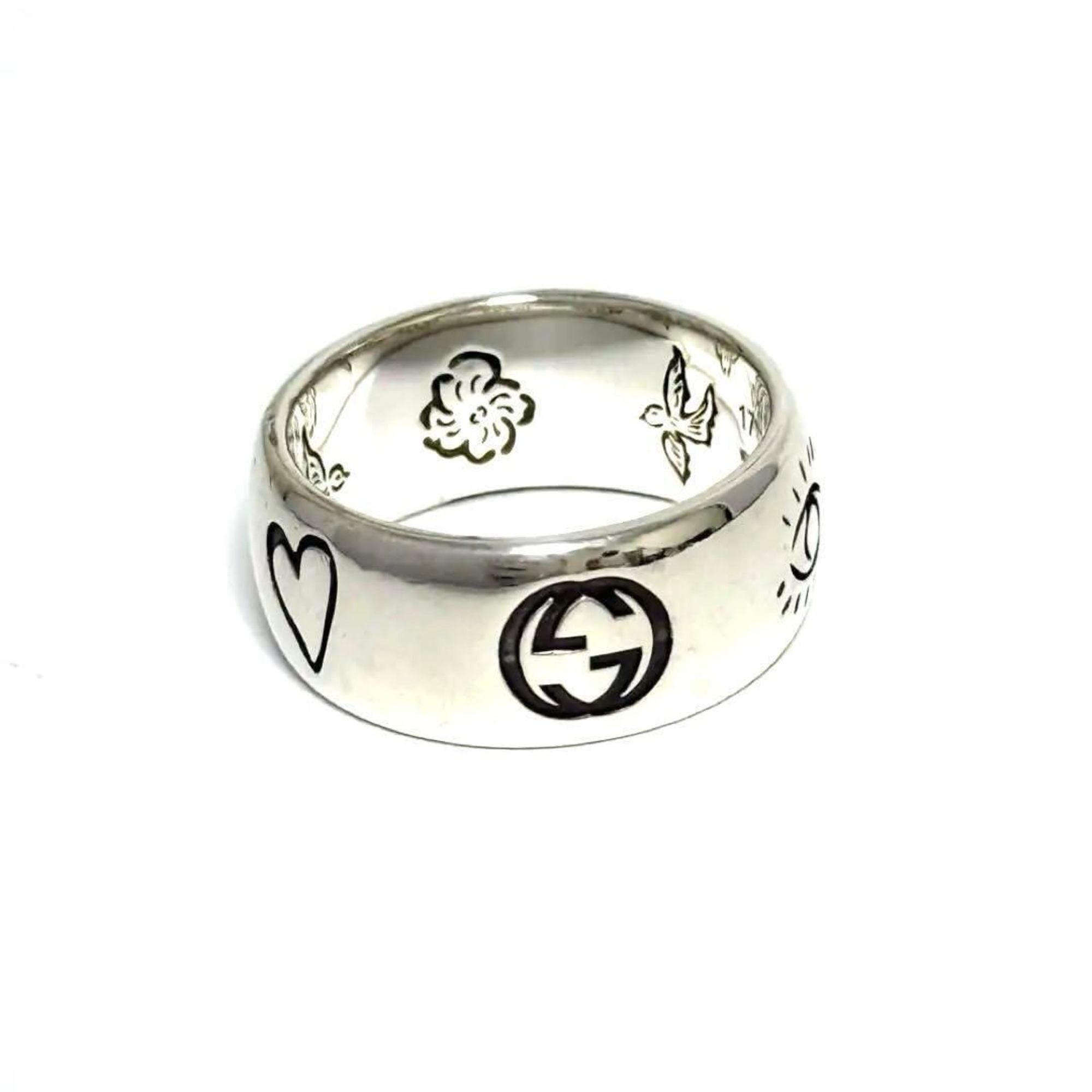 Gucci Gucci Men's Blind for Love Ring Size ONE SIZE - 1 Thumbnail