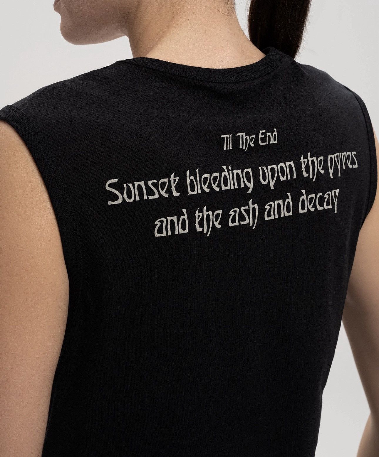 Ann Demeulemeester Last Ann Demeulemeester Sunset Bleeding Black Top Size M / US 6-8 / IT 42-44 - 2 Thumbnail