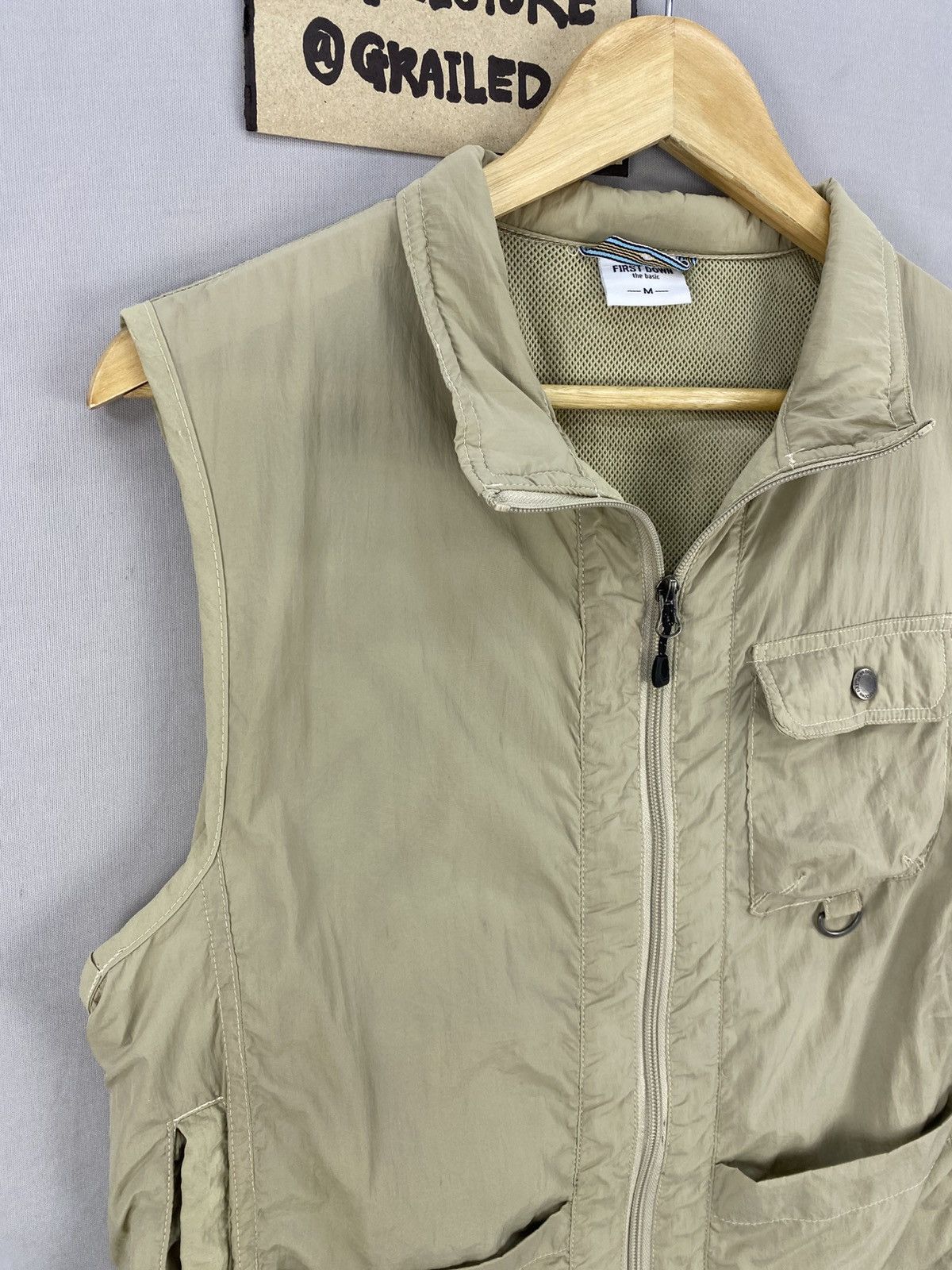 Japanese Brand First Down The Basic Tracey Vest Size US S / EU 44-46 / 1 - 2 Thumbnail