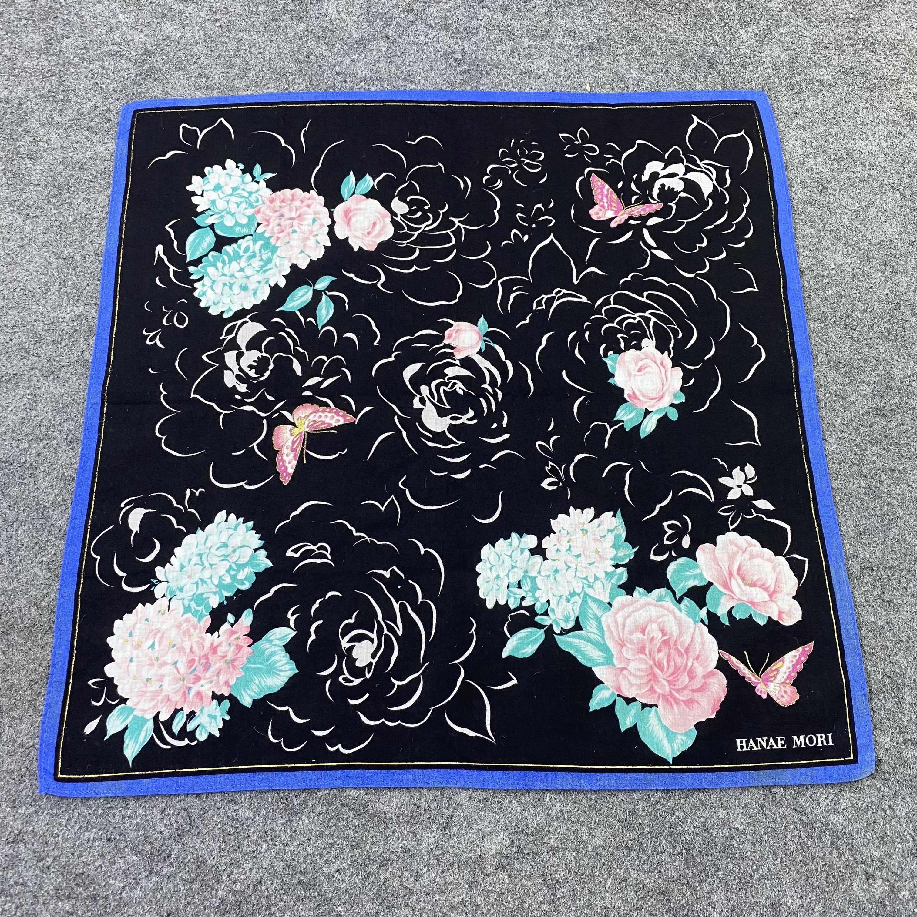 Hanae Mori Hanae Mori Handkerchief / Bandana / Neckerchief-B1358 Size ONE SIZE - 3 Thumbnail