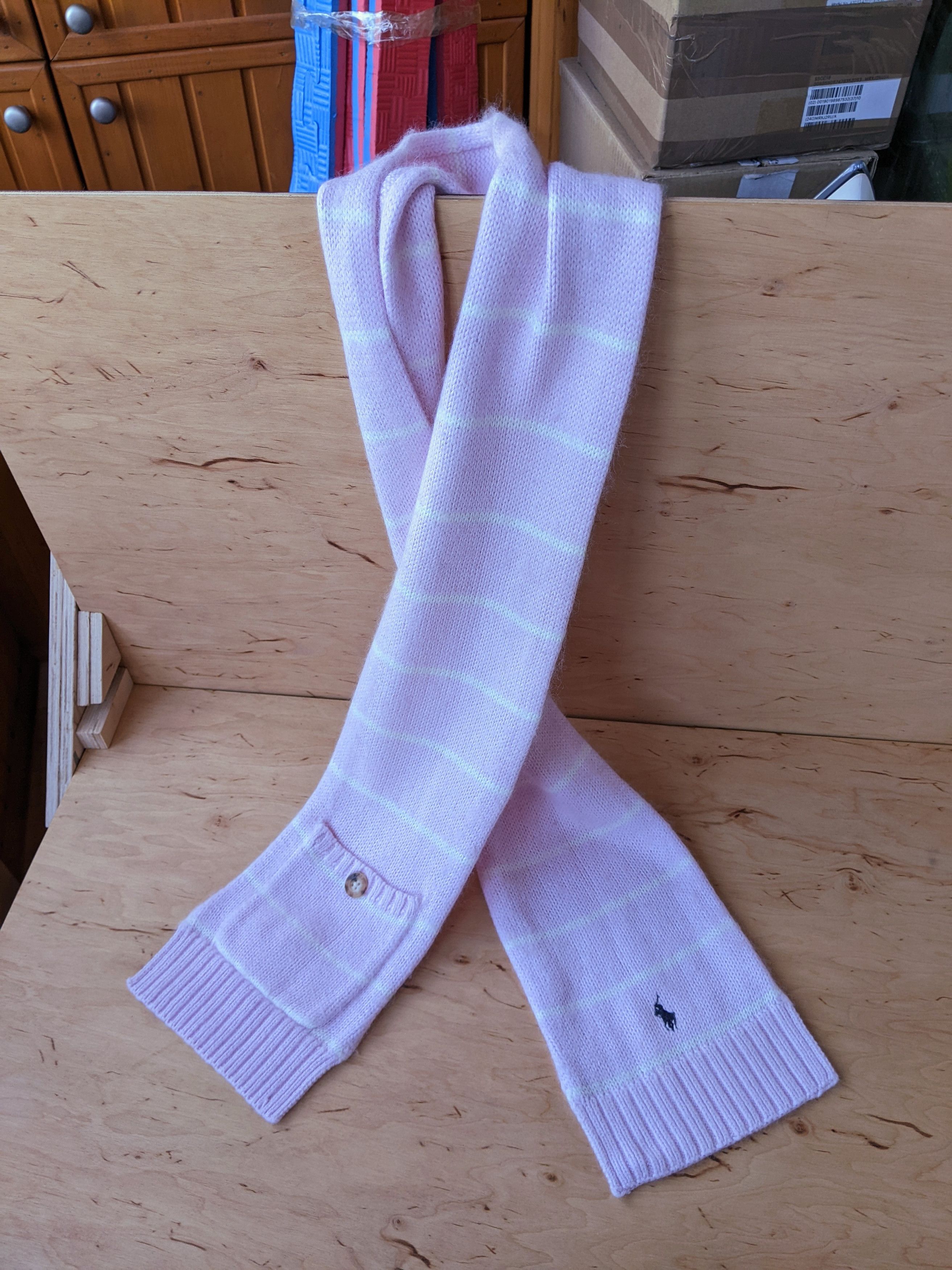Polo Ralph Lauren Polo Ralph Lauren Wool Scarf Vintage Stussy ACNE Moschino Size ONE SIZE - 6 Thumbnail