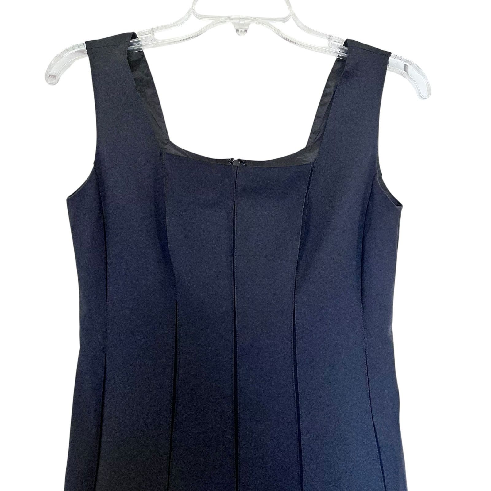 Lafayette 148 Lafayette 148 New York Black Sleeveless Paneled Dress Size XS / US 0-2 / IT 36-38 - 4 Thumbnail