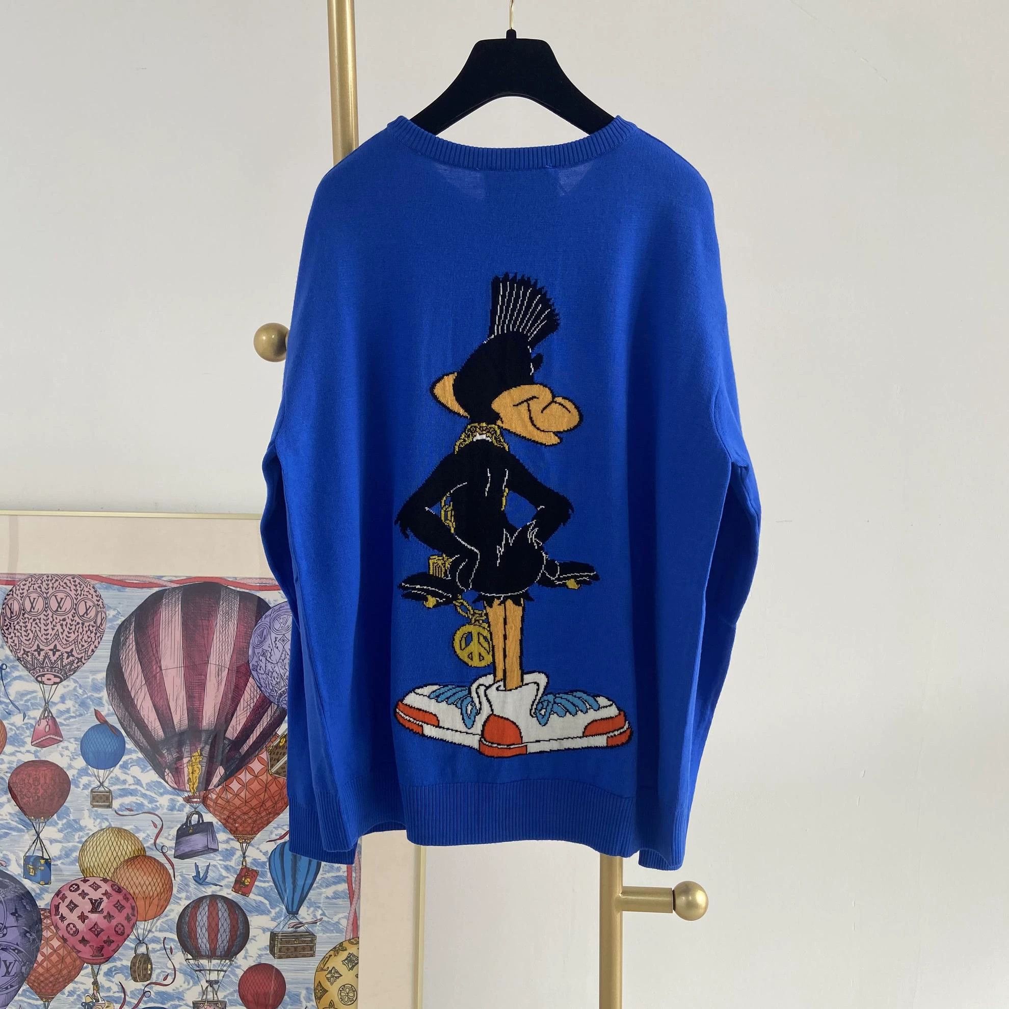 Moschino Moschino Donald Duck Knit Top S 3725 Size US S / EU 44-46 / 1 - 3 Thumbnail