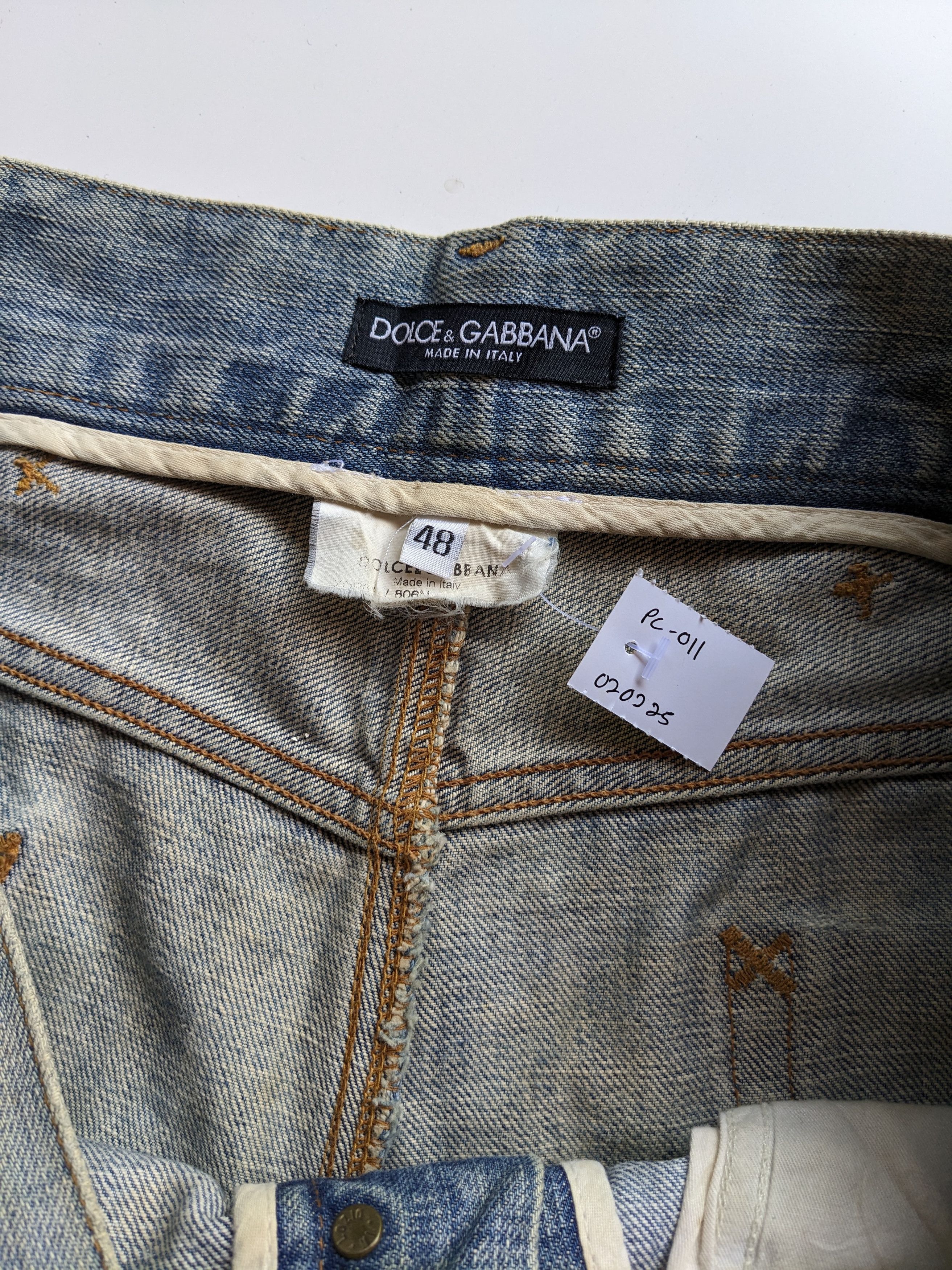 Dolce & Gabbana Dolce & Gabbana Hollywood cowboy distressed jeans Size US 35 - 9 Thumbnail