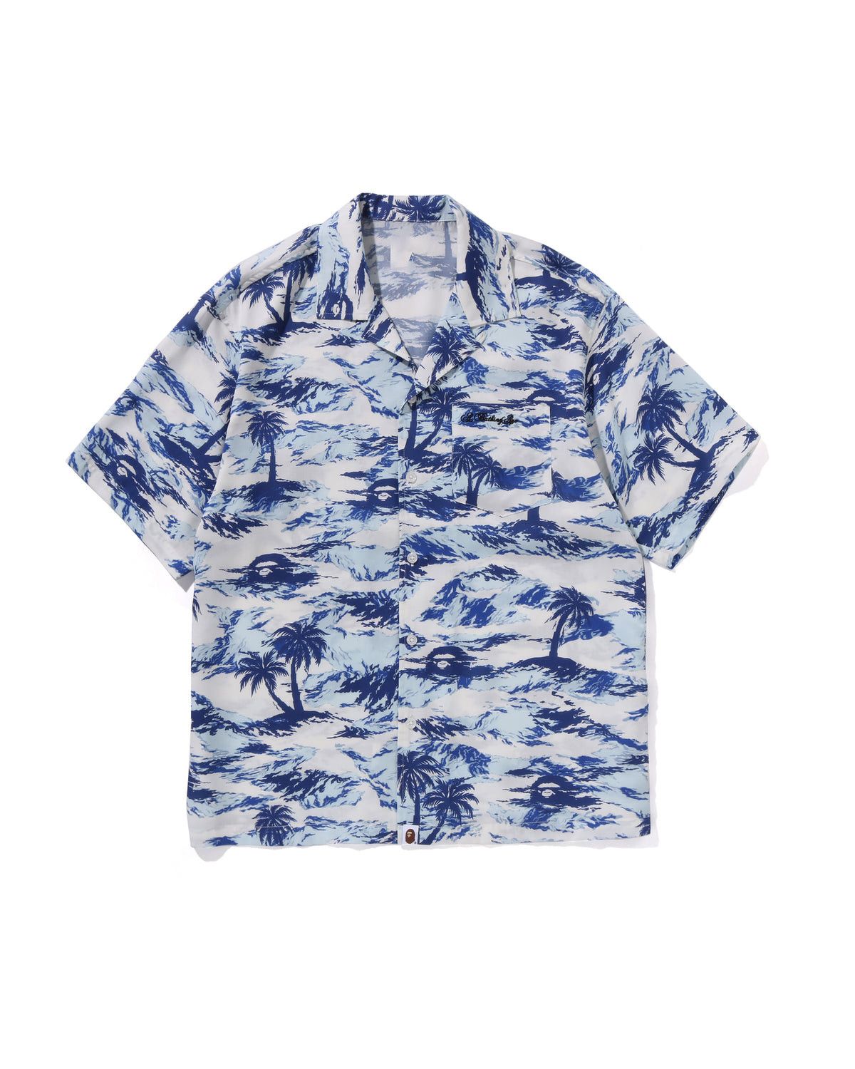 Designer Men's Short Sleeve Palm Tree Camo Shirt Size US M / EU 48-50 / 2 - 1 Thumbnail