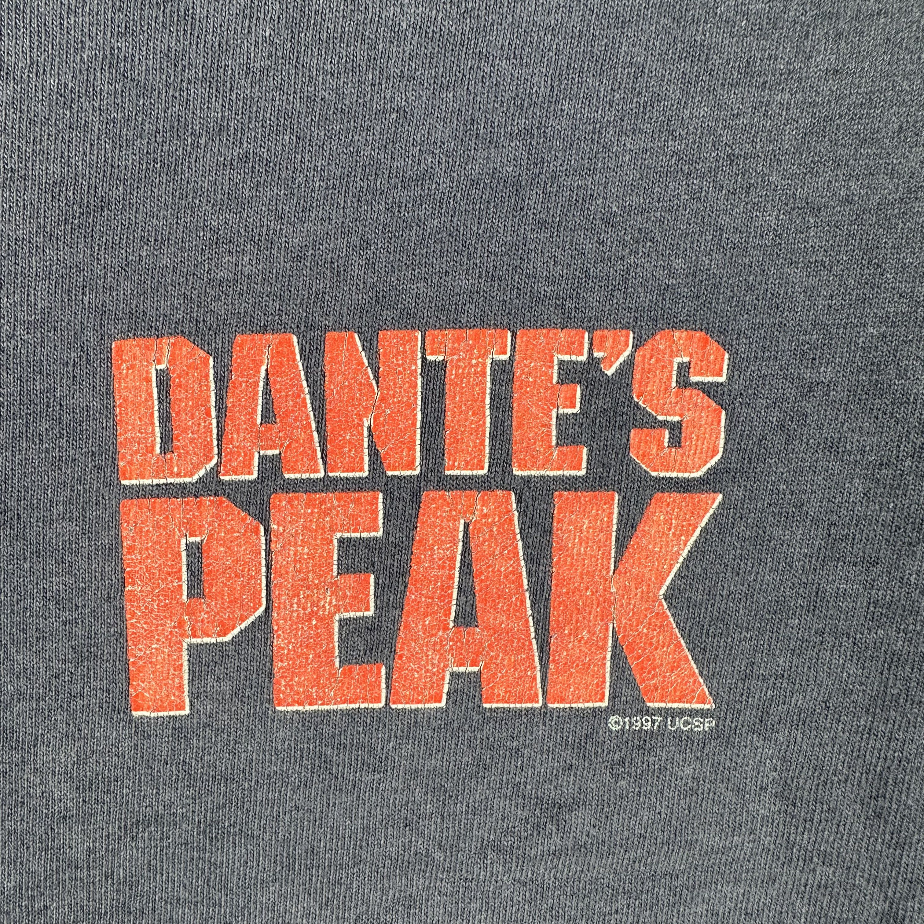 Vintage Vintage 1997 Dante's Peak Movie Promo Single Stitch T-Shirt Size US XL / EU 56 / 4 - 2 Thumbnail