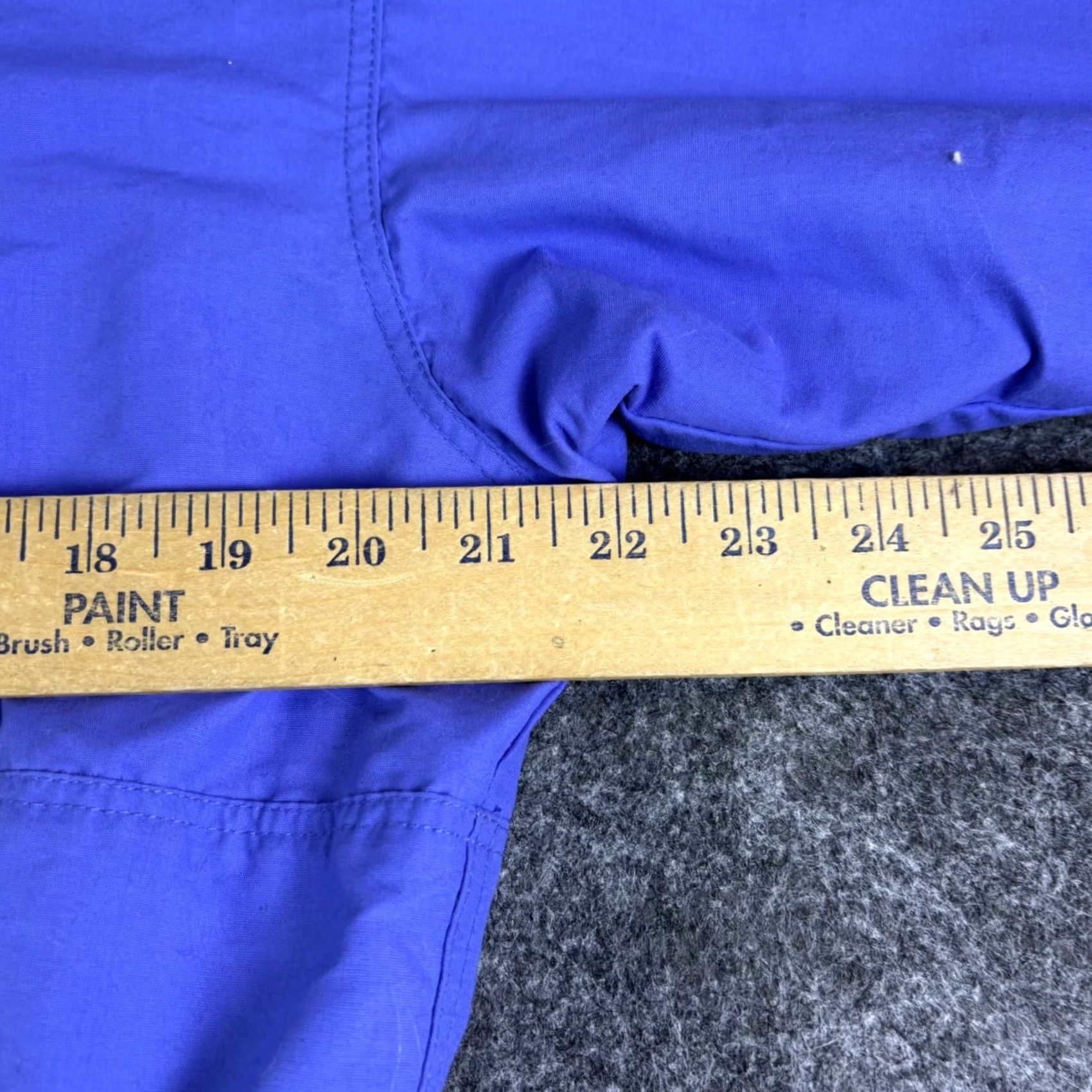 Patagonia VINTAGE Patagonia Anorak Jacket Purple Teal Hooded Drawstring Pullover Size 8 Windbreaker Womens Sweatshirt (Jacket) Size M / US 6-8 / IT 42-44 - 3 Thumbnail