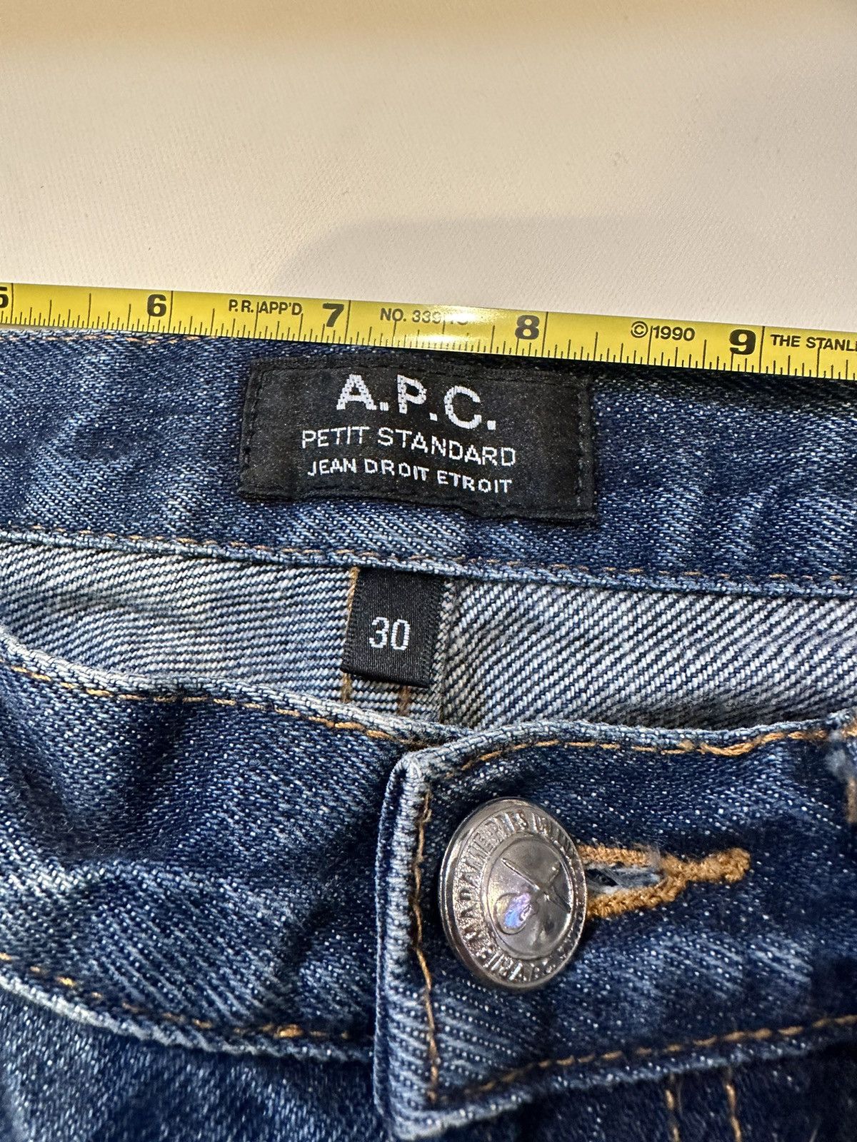 A.P.C. APC Cropped Used Size US 29 - 4 Thumbnail