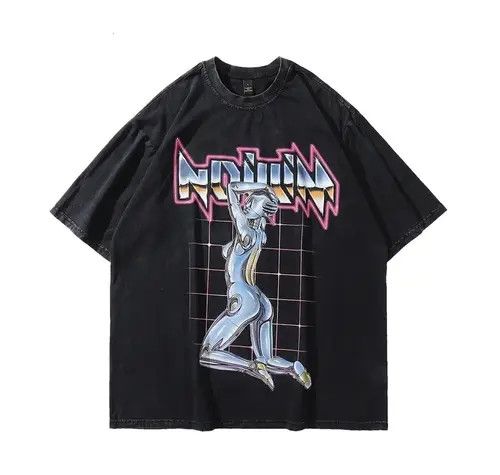 90s Vintage Design Printed T Shirt