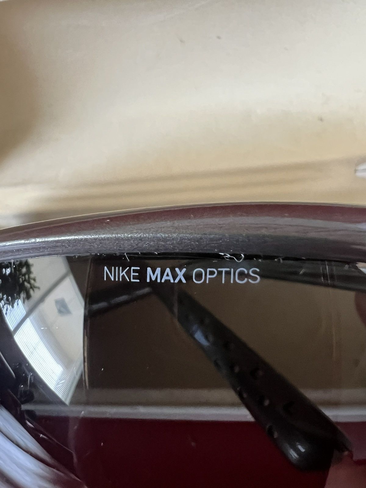 Nike Vintage Nike Tailwind EV0491 Sunglasses Red Swoosh Size ONE SIZE - 3 Thumbnail