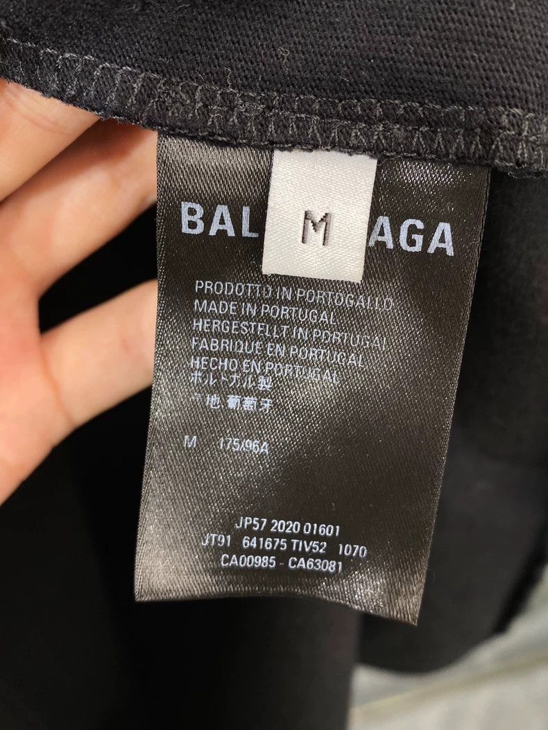Balenciaga Balenciaga Cola wave print logo sleeves 2501-Nextarrow Size US M / EU 48-50 / 2 - 4 Thumbnail