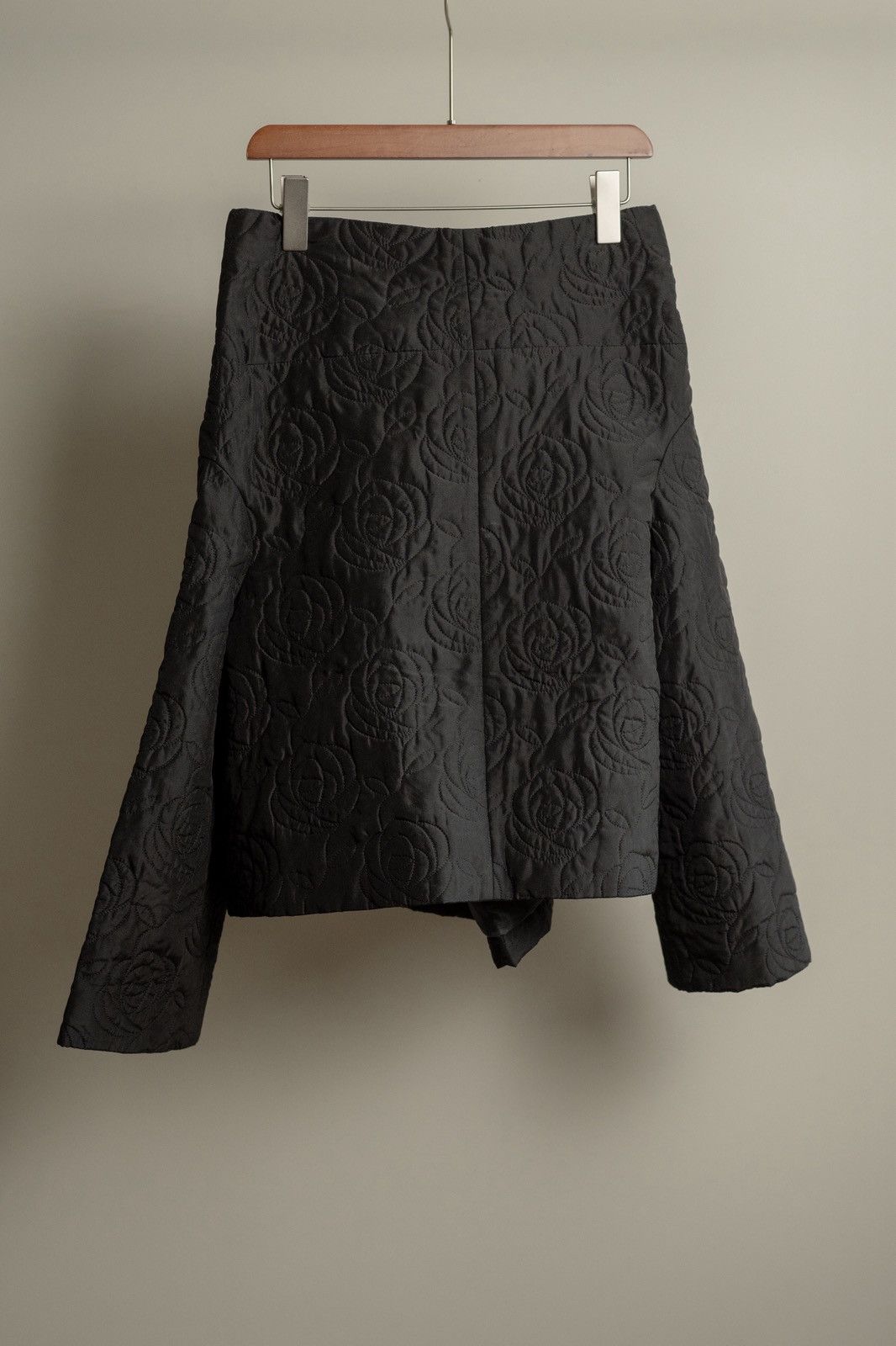 Comme des Garcons tricot Comme des Garçons AW1999 Silk Quilted Wrap Jacket Size ONE SIZE - 2 Thumbnail
