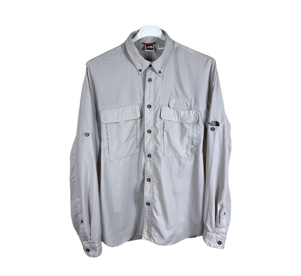 Vintage 90s The North Face multipocket nylon shirt gorpcore