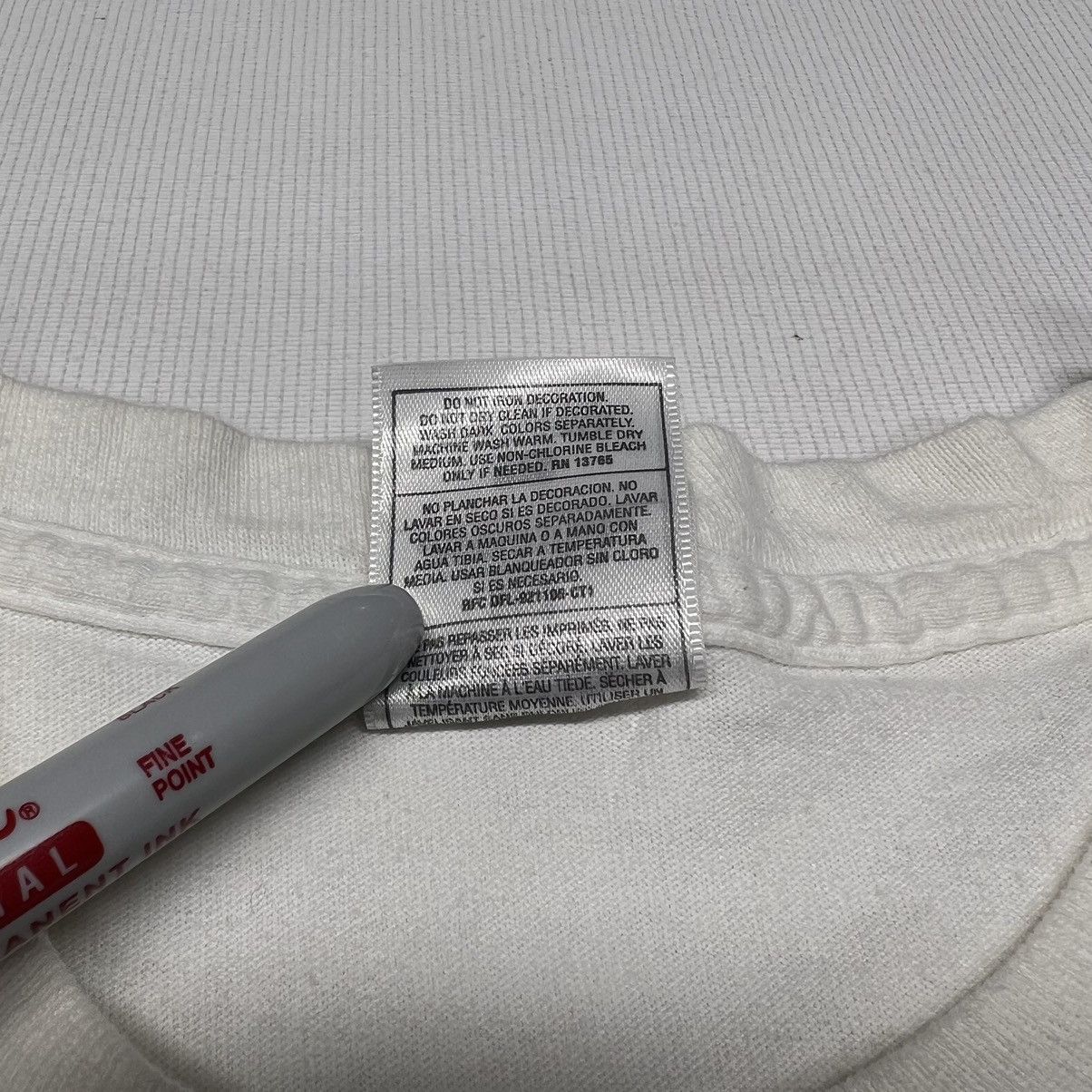 Fruit Of The Loom × Vintage VTG Gerber Baby Tee Shirt White Promo Face Graphic Heavy Size US XL / EU 56 / 4 - 8 Thumbnail