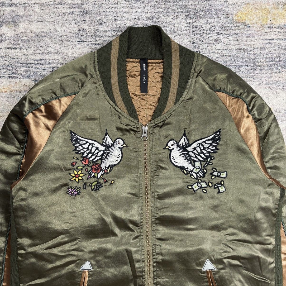 20471120 2000s Glamb - The Virgin Mary Souvenir Jacket Size US M / EU 48-50 / 2 - 5 Thumbnail