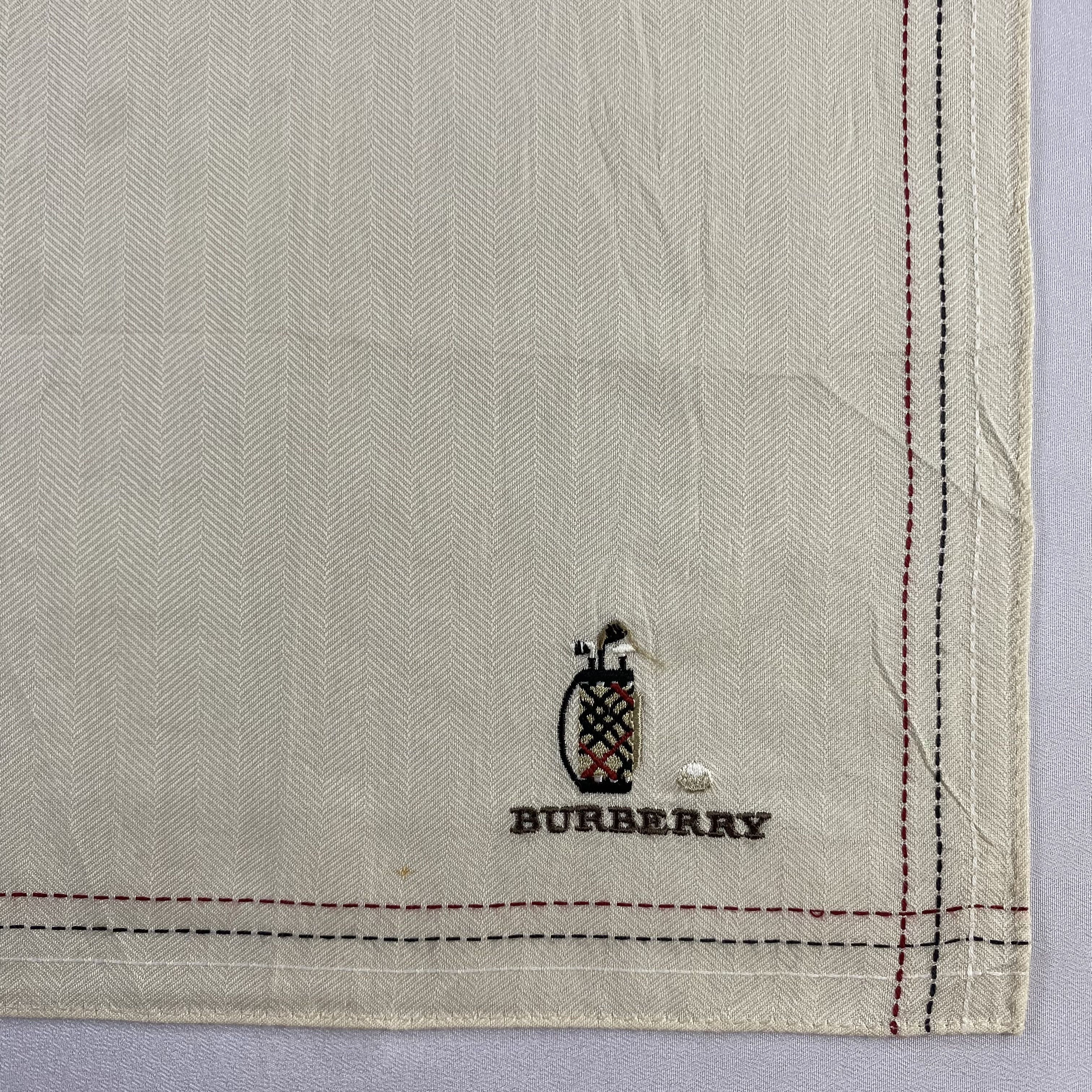 Burberry × Vintage Burberry Handkerchief / Neckerchief / Bandana-P1578 Size ONE SIZE - 3 Thumbnail