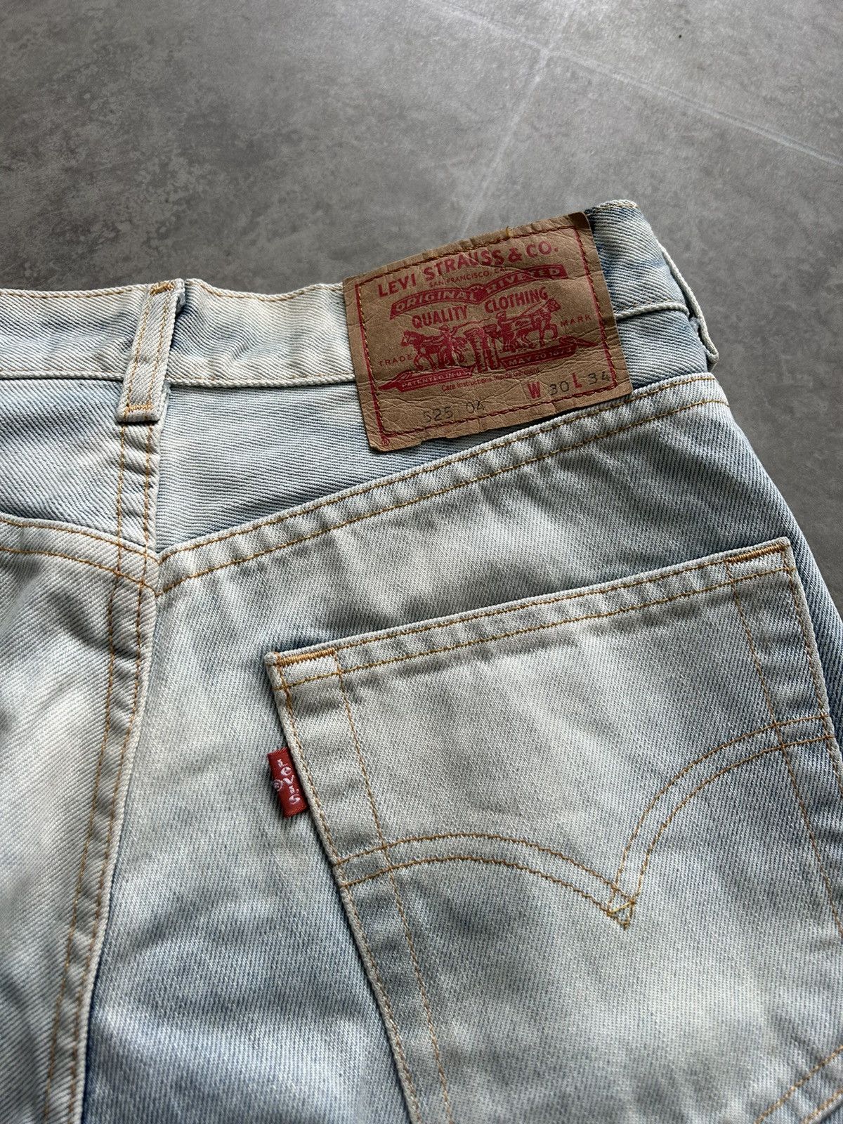 Levi's × Vintage LEVI’S Vintage 525 Faded Flare Jeans Y2K Avant garde 00s Size 30" / US 8 / IT 44 - 11 Thumbnail