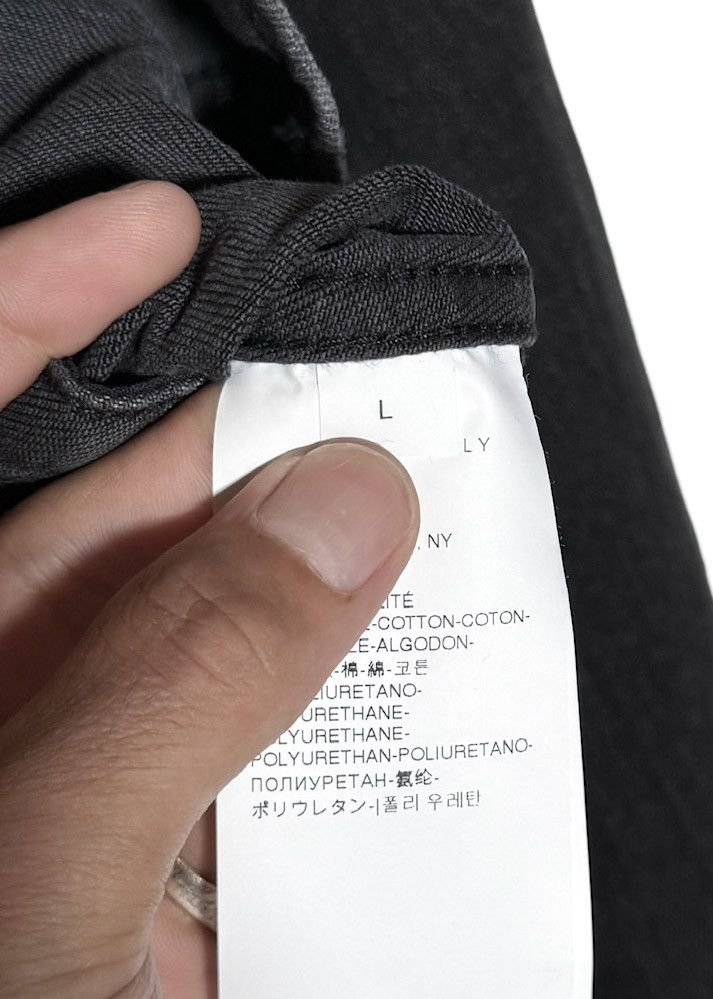 1017 ALYX 9SM 1017 ALYX 9SM Metal Logo Black Denim Jacket Size US L / EU 52-54 / 3 - 7 Thumbnail