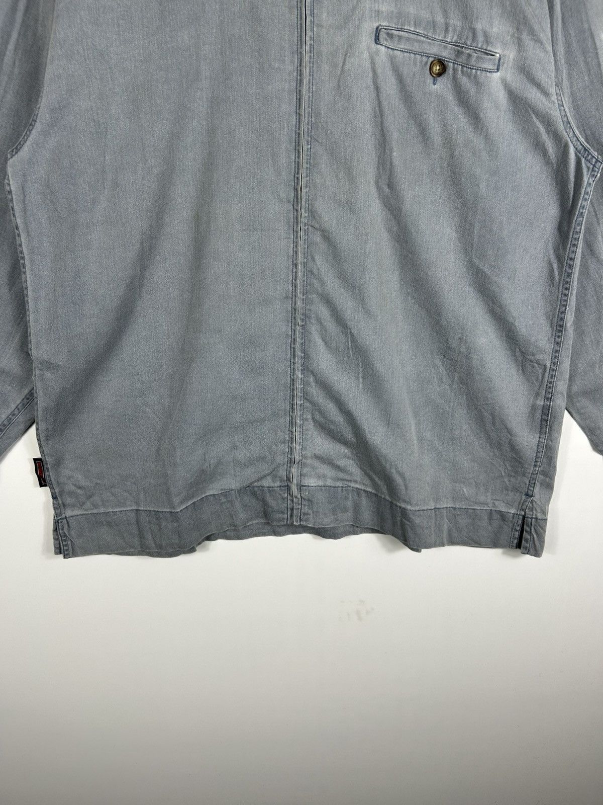 Vans × Vintage ⚡️Vintage 90’s Vans USA Zipper Baggy Shirt Jacket Size US L / EU 52-54 / 3 - 5 Thumbnail