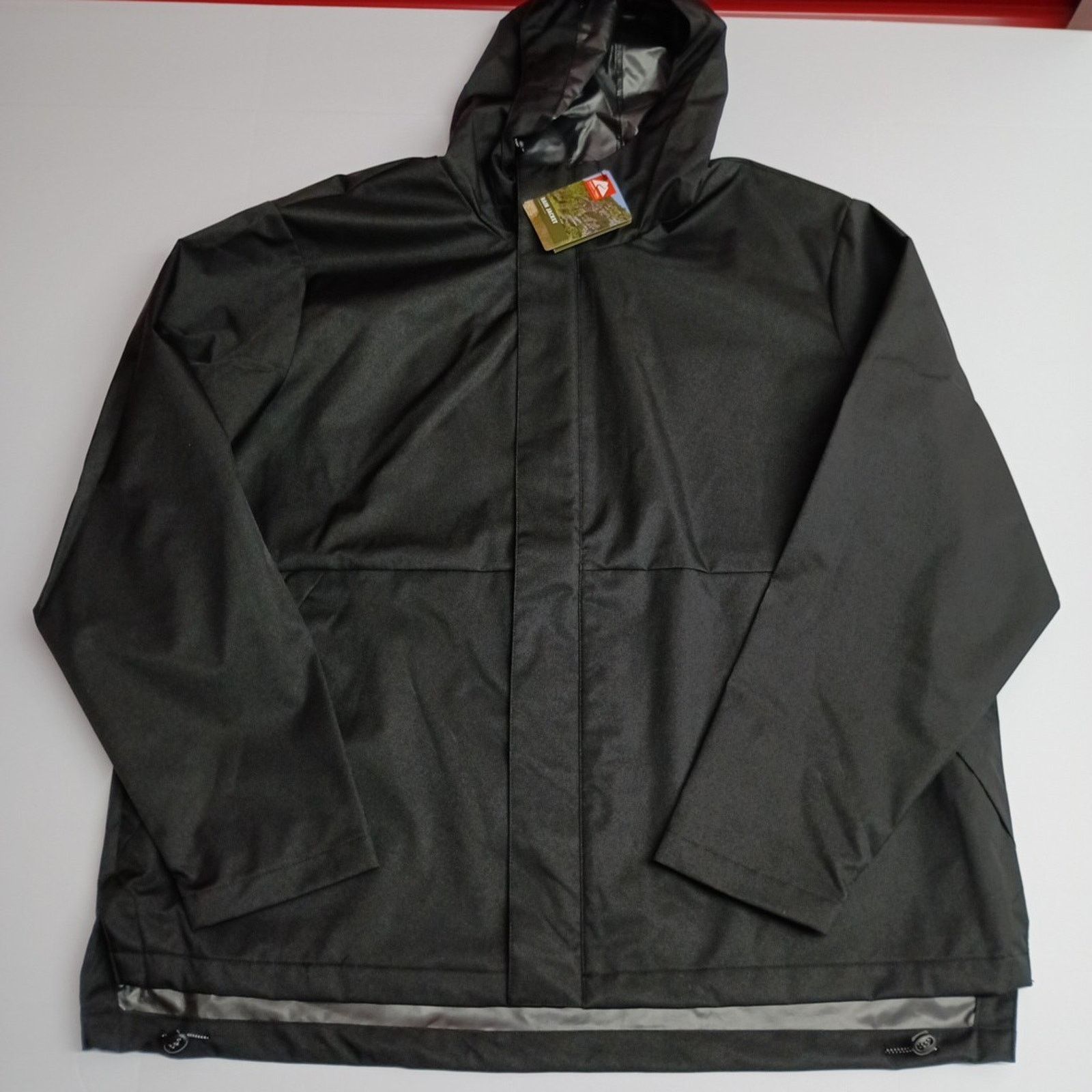 Other Ozark Trail Rain Jacket Men's Size 2XL Black Waterproof Hood Size US XXL / EU 58 / 5 - 1 Thumbnail