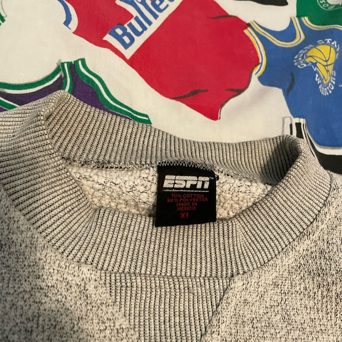 NFL × Vintage Vintage 90s ESPN Network Logo TV Channel Sports Crewneck Size US XL / EU 56 / 4 - 5 Thumbnail