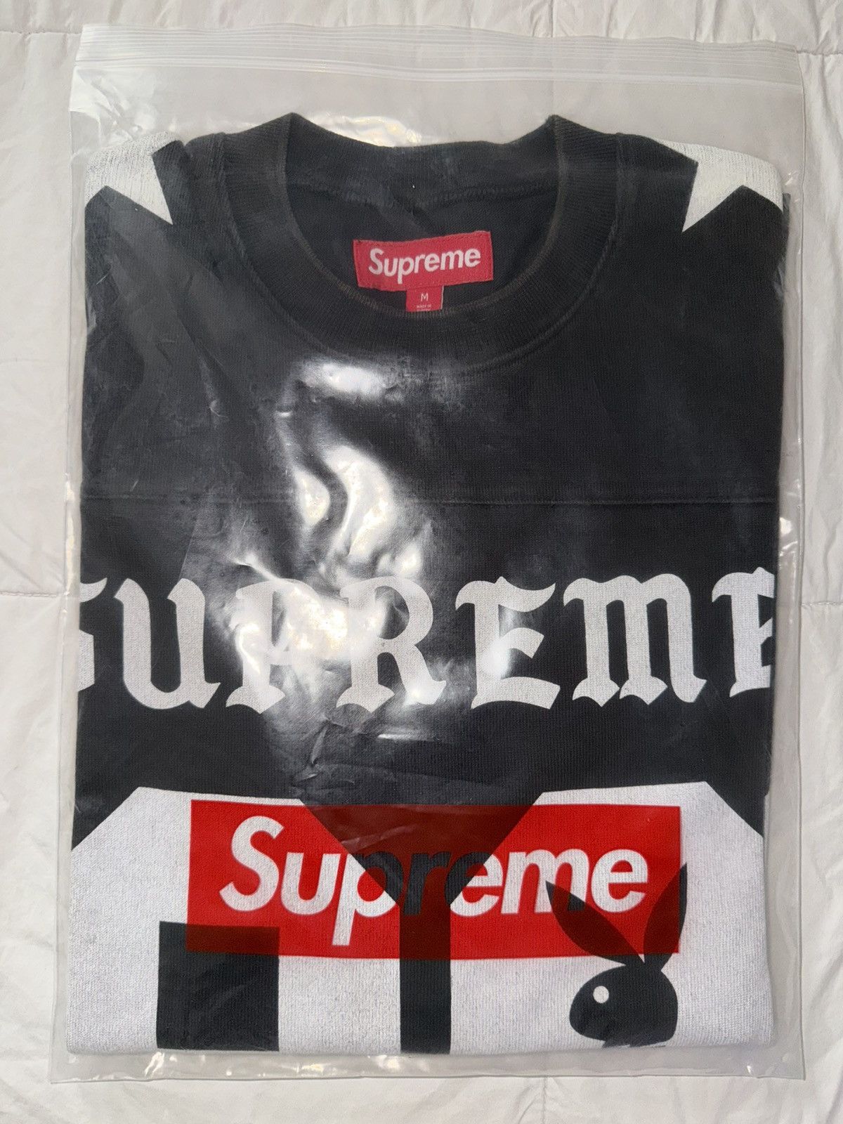 Playboy × Supreme Supreme playboy L/S football top black (medium) Size US M / EU 48-50 / 2 - 2 Thumbnail