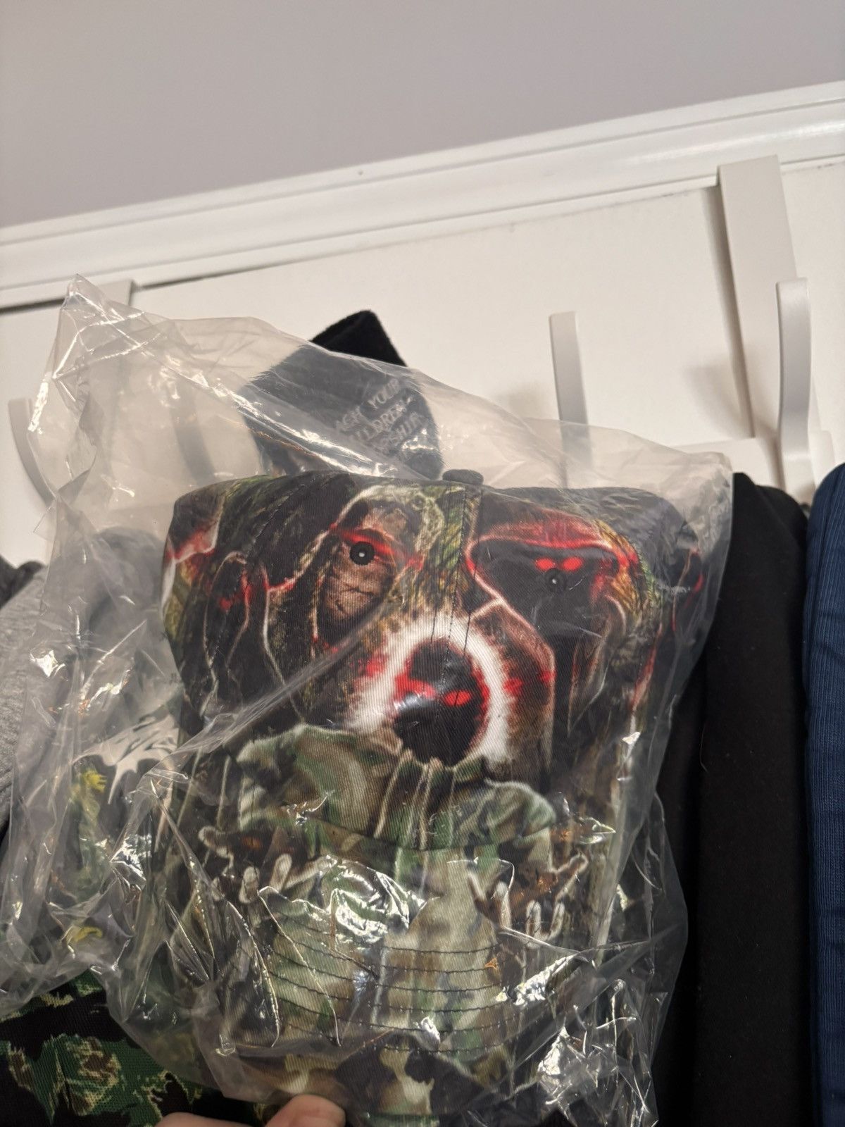 Supreme Supreme + Art Dealer Shadows 6-Panel Hat (BRAND NEW) Size ONE SIZE - 4 Thumbnail