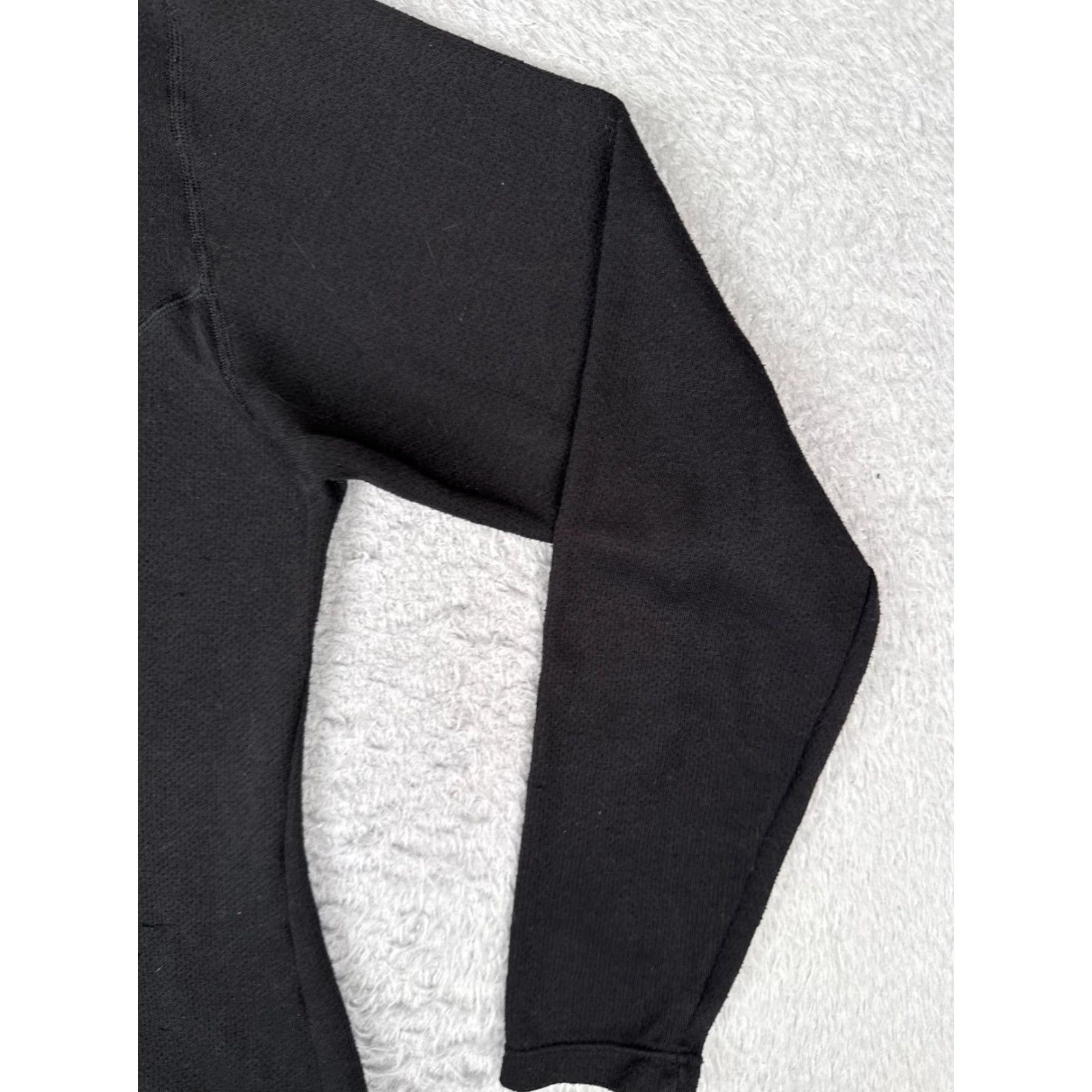 The North Face The North Face Sweatshirt Women M Black 1/4 Zip Long Sleeve Polyester READ Size M / US 6-8 / IT 42-44 - 2 Thumbnail
