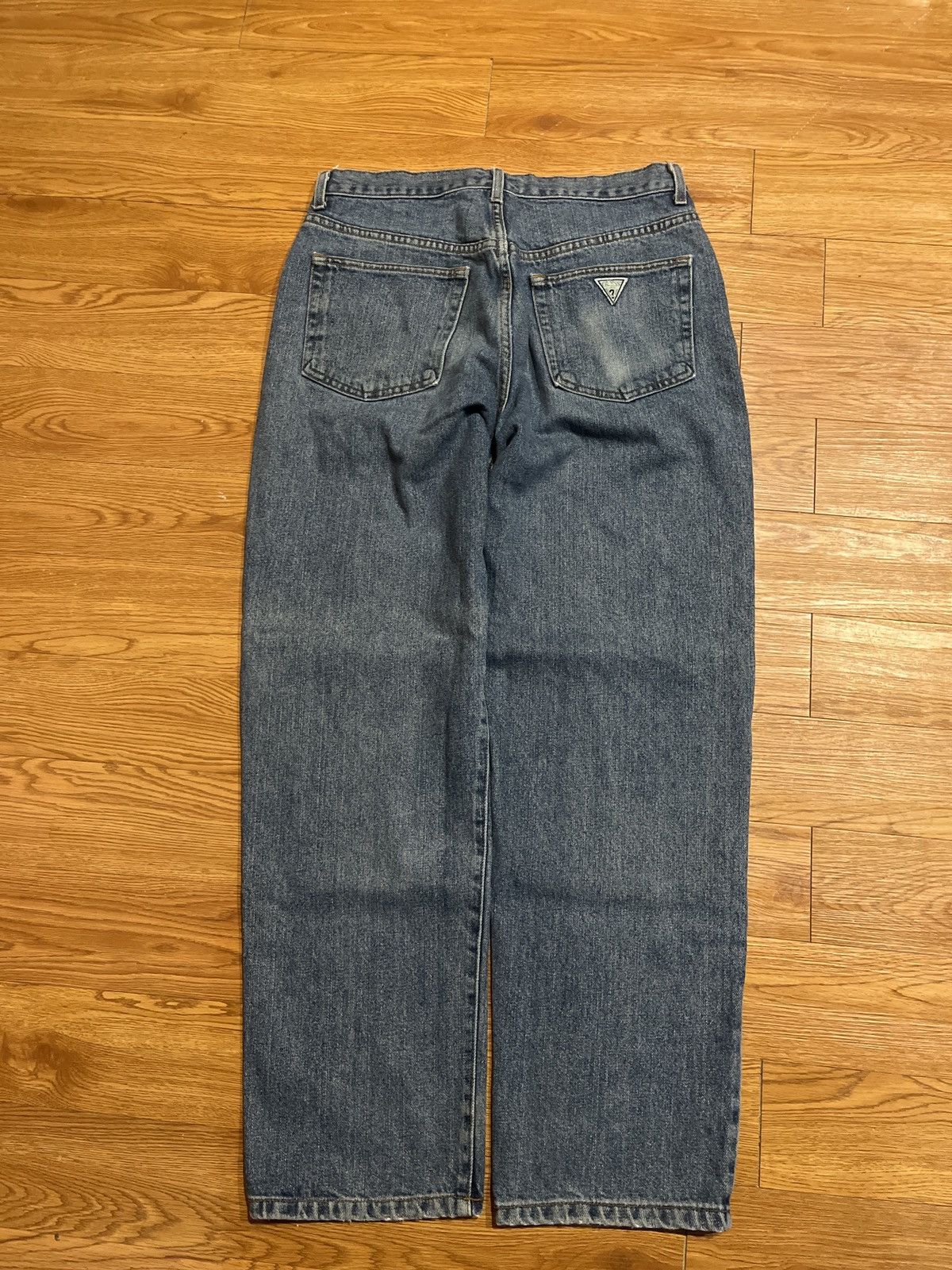Guess vintage 90’s blue guess jeans Size US 31 - 1 Thumbnail