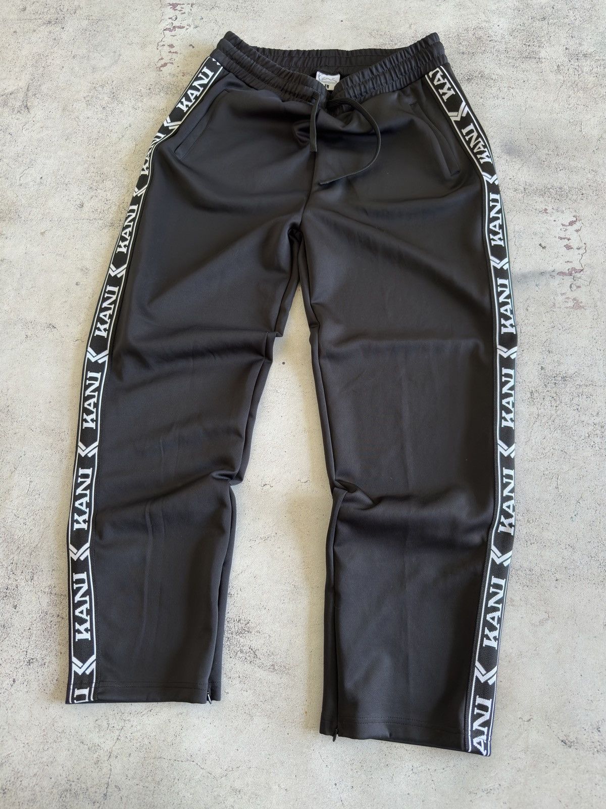 Karl Kani Karl Kani OG Tape Black Track Pants Size L Size US 34 / EU 50 - 3 Thumbnail