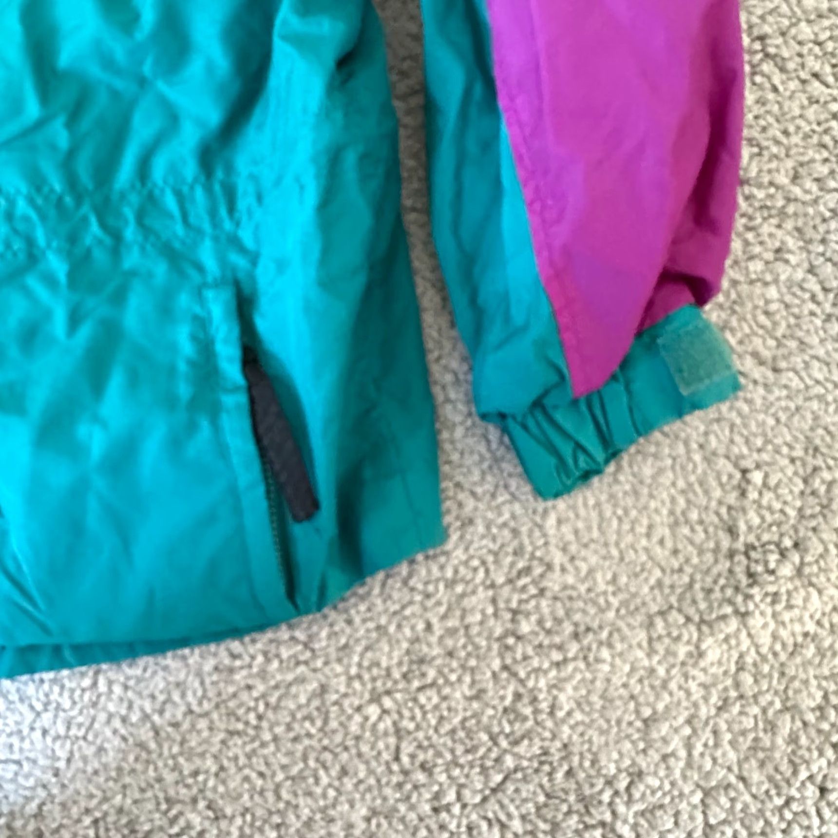 Vintage VINTAGE Columbia Jacket Womens Large Blue Pink Full Zip Winter Coat Hooded Womens Size L / US 10 / IT 46 - 3 Thumbnail