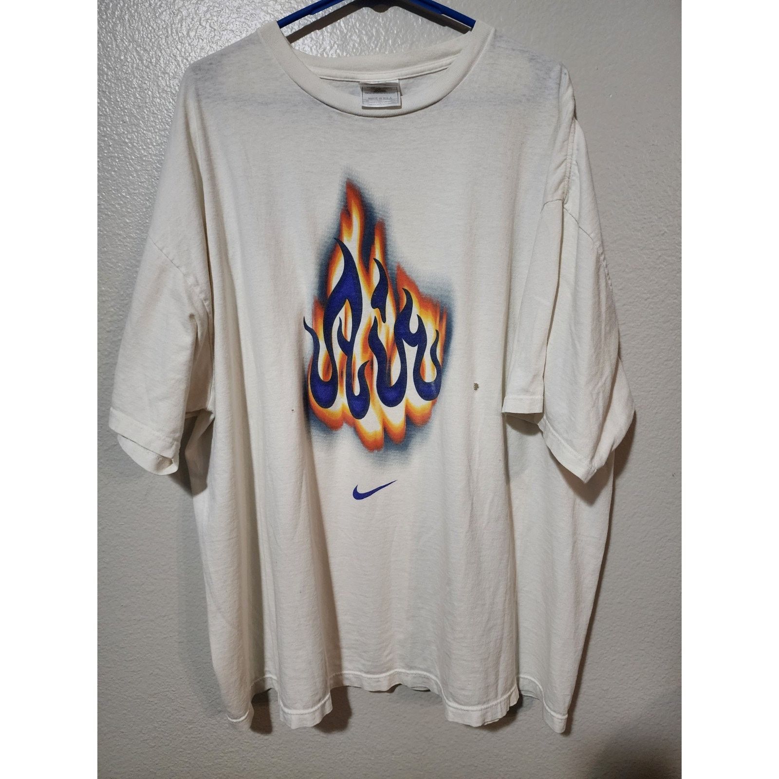 Nike 90s Banned Nike Air Bakin Shirt 2XL Size US XXL / EU 58 / 5 - 1 Thumbnail