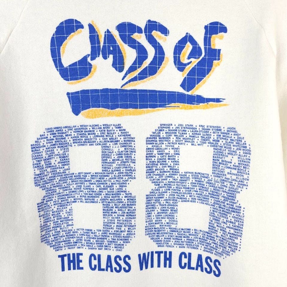 Jerzees VINTAGE Jerzees Boulder City High Sweatshirt Mens Size M White 80s Ron Dale USA Sweatshirt Mens Size US M / EU 48-50 / 2 - 5 Thumbnail