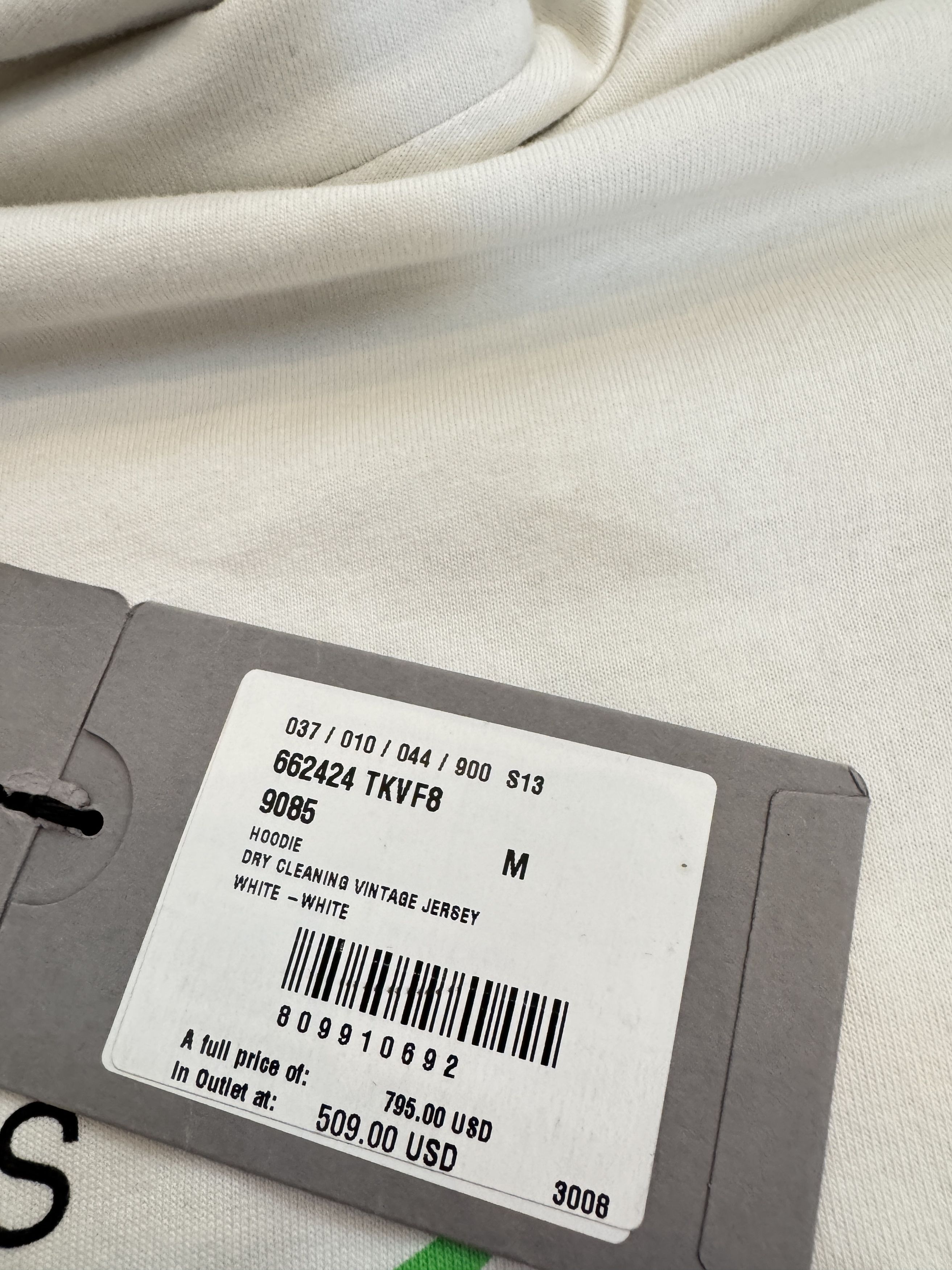 Balenciaga Balenciaga Dry Cleaning Recycle Lightweight Hoodie Size US M / EU 48-50 / 2 - 5 Thumbnail