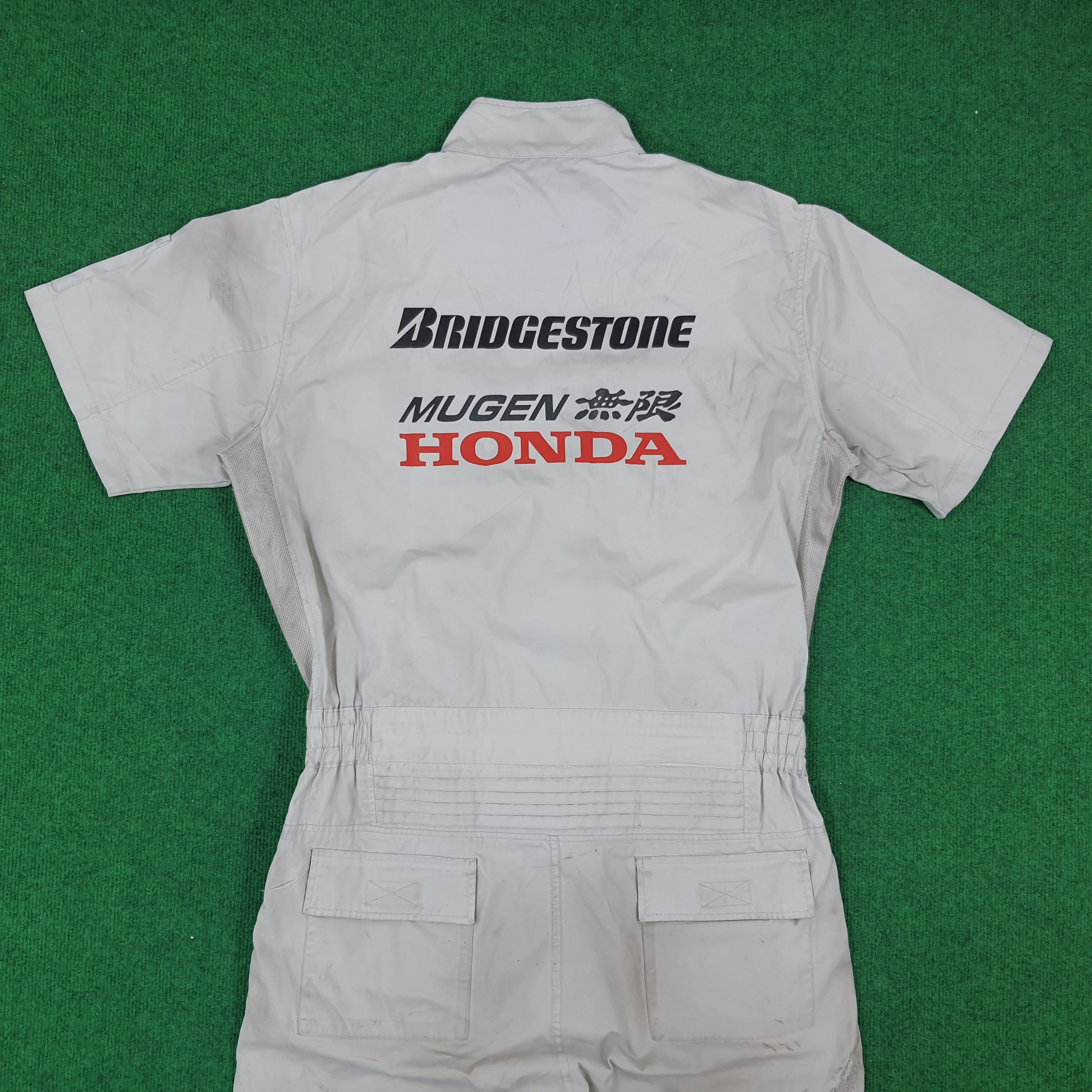 Japanese Brand × Vintage Vintage Mugen HONDA Japan Motorsports Racing Coverall Size US L / EU 52-54 / 3 - 1 Thumbnail