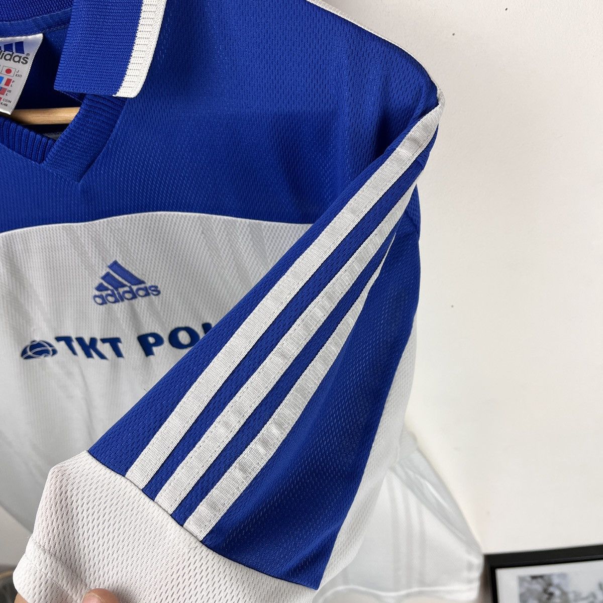 Adidas Adidas TKT Polska Soccer Jersey Vintage 90s Y2k Blockcore Size US L / EU 52-54 / 3 - 10 Thumbnail