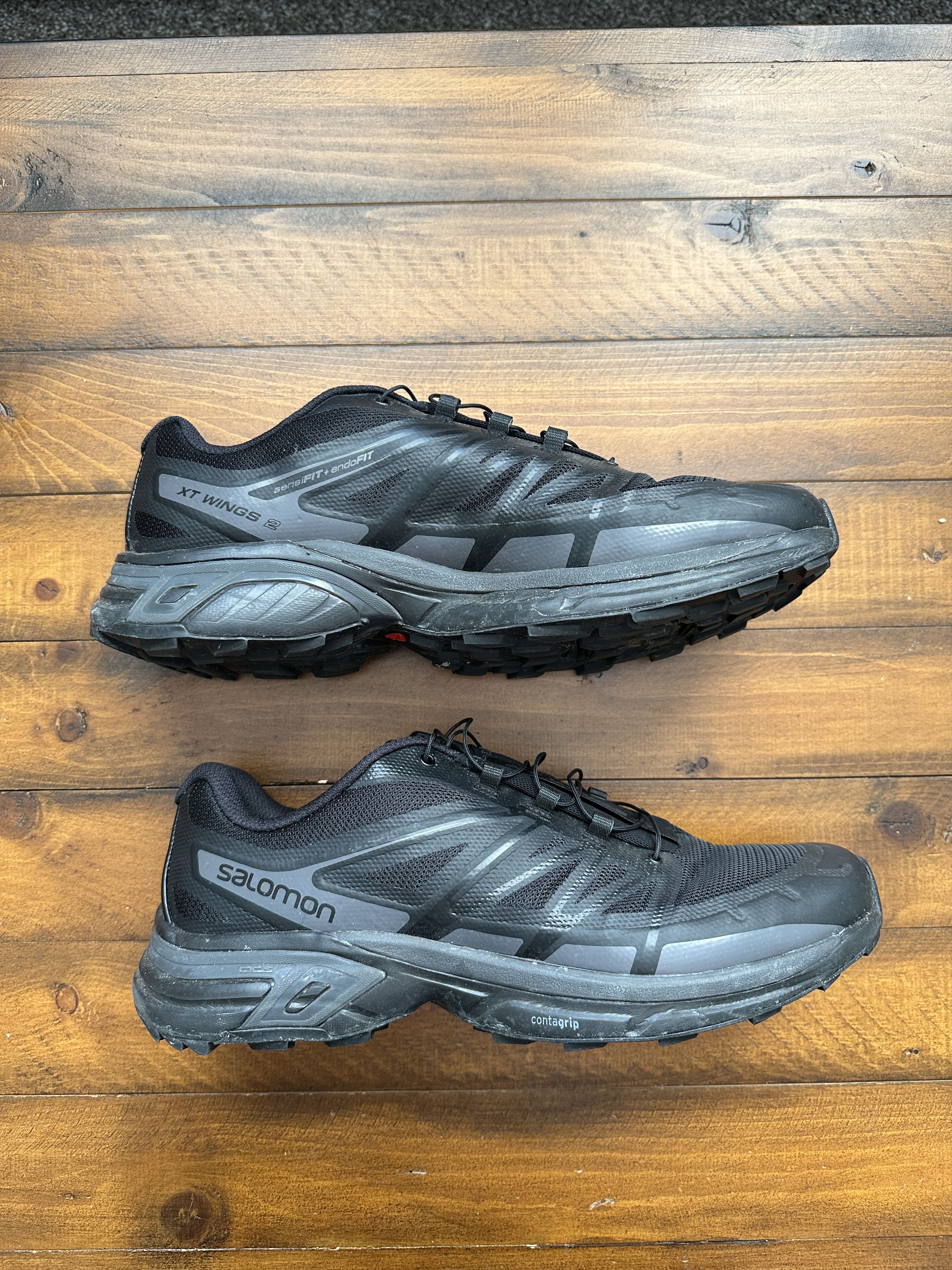 Salomon Salomon XT-Wings 2 Black Magnet Size 10.5 Size US 10.5 / EU 43-44 - 3 Thumbnail