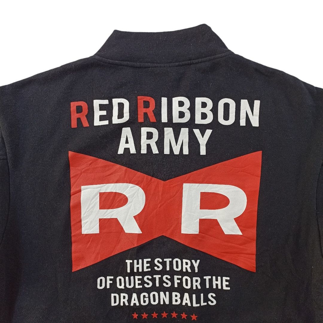 Anime × Cartoon Network Vintage Y2K Dragon Ball Red Ribbon Army Shimamura Sweatshirt Size US XL / EU 56 / 4 - 4 Thumbnail