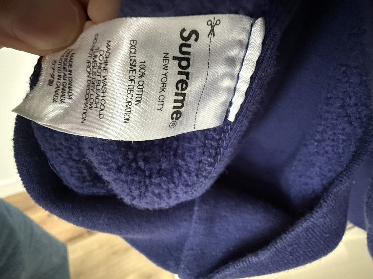 Supreme Supreme 2021 Navy Box Logo Hoodie Size Large Size US L / EU 52-54 / 3 - 4 Thumbnail