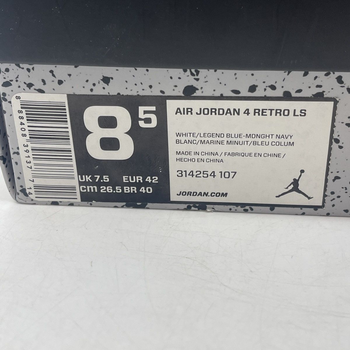 Jordan Brand Air Jordan 4 Columbia Size US 8.5 / EU 41-42 - 9 Thumbnail