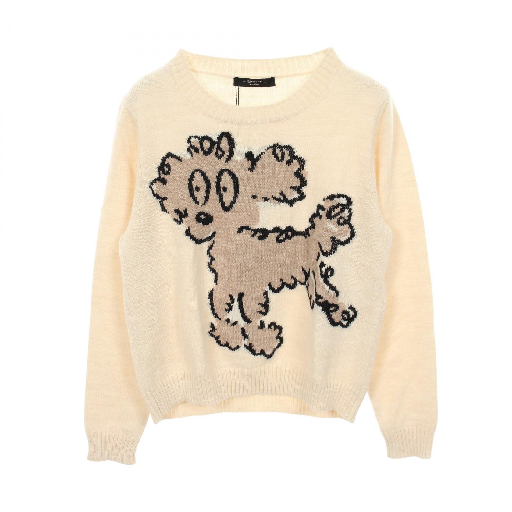 Max Mara MaxMara Weekend Max Mara ODESSA Alpaca Blend Knit Top Textile Tops DUTY FREE for USA Size ONE SIZE - 1 Thumbnail