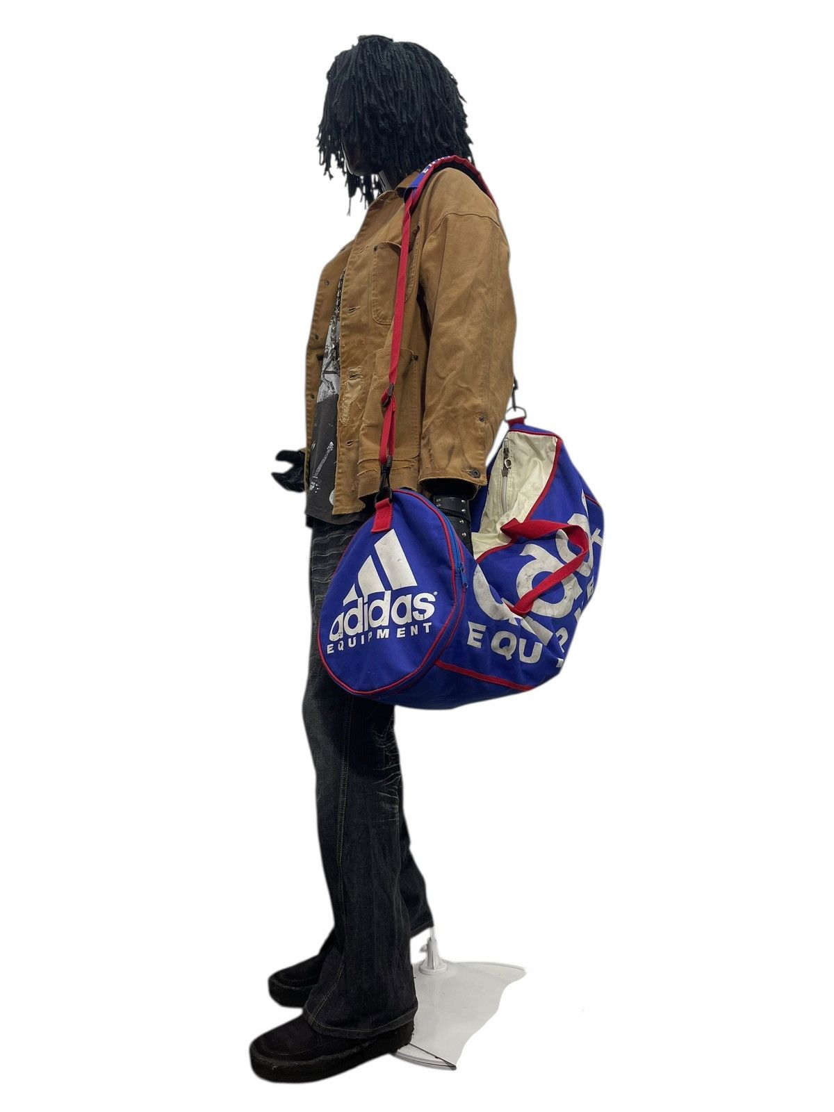 Adidas Rare Vtg 90s Adidas Equipment Travel Bag 1🟩5 Size ONE SIZE - 4 Thumbnail