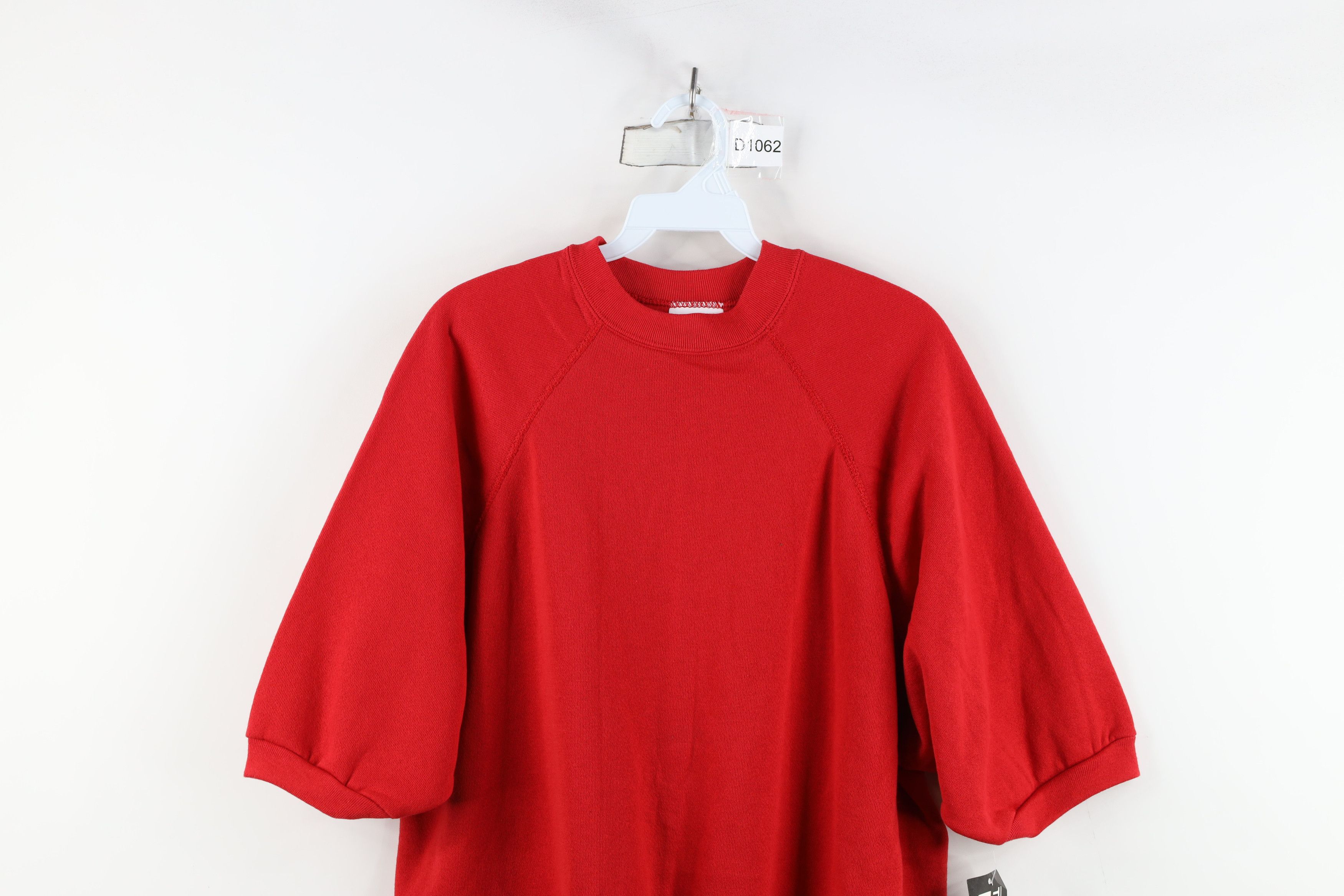 Vintage Deadstock Vintage 90s Streetwear Short Sleeve Sweatshirt USA Size US XL / EU 56 / 4 - 2 Thumbnail