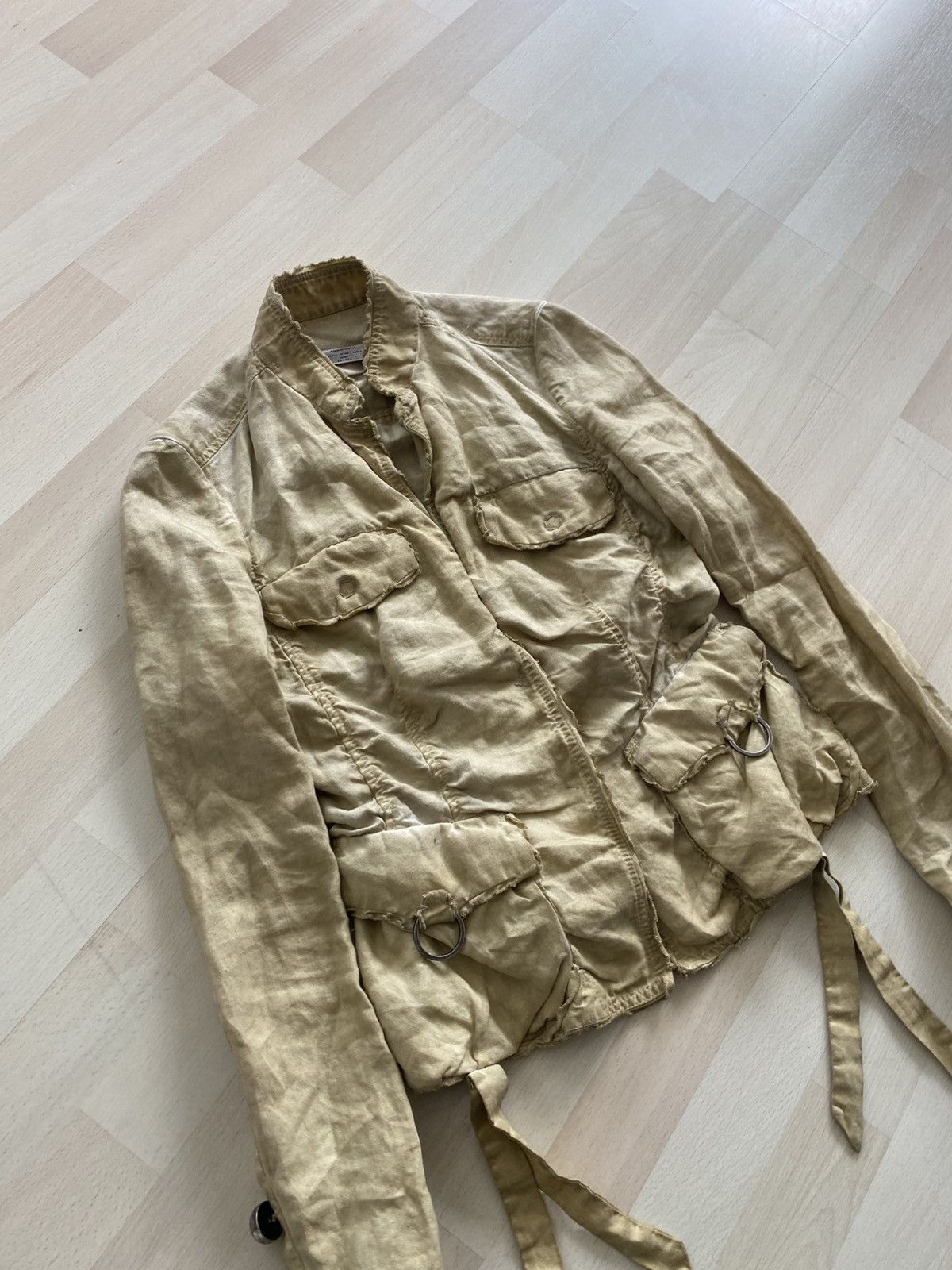 Designer Avant-garde Weber Coast & Ahaus Raw Jacket Size S / US 4 / IT 40 - 3 Thumbnail