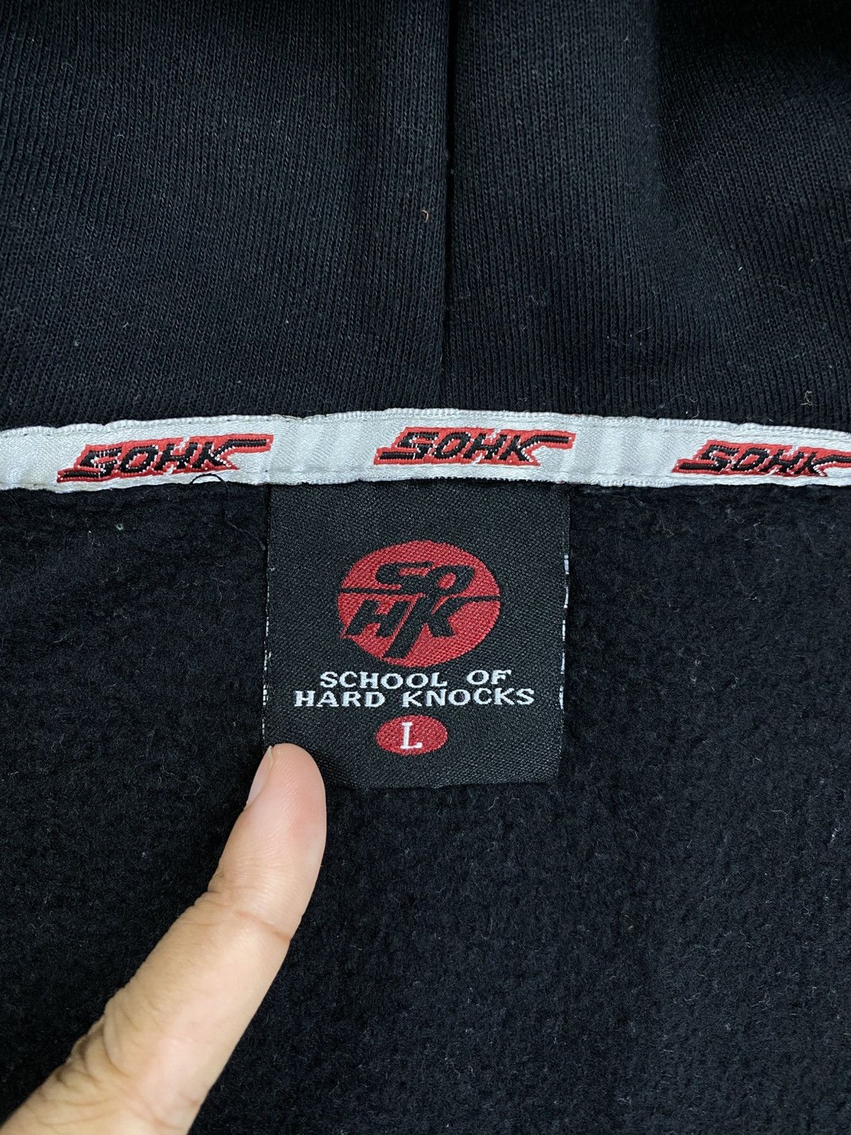 JNCO Vintage SOHK Sleeveless Hoodie Raptees Jacket Size US M / EU 48-50 / 2 - 8 Thumbnail