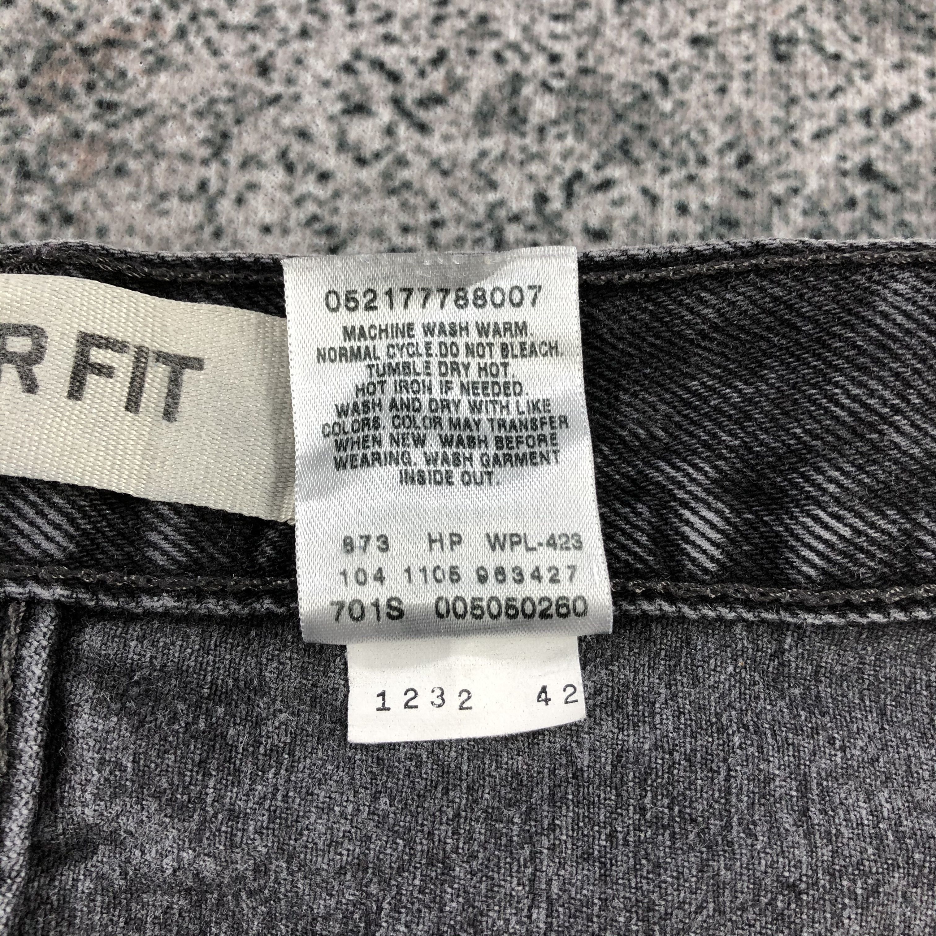 Levi's Vintage Levi's 505 Jeans Faded Black Denim KJ1054 Size US 32 / EU 48 - 14 Thumbnail