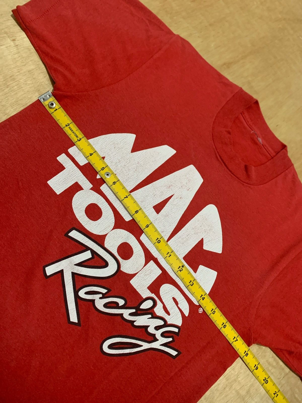 Vintage Vintage Mac Tools Racing Tshirt Size US M / EU 48-50 / 2 - 5 Thumbnail