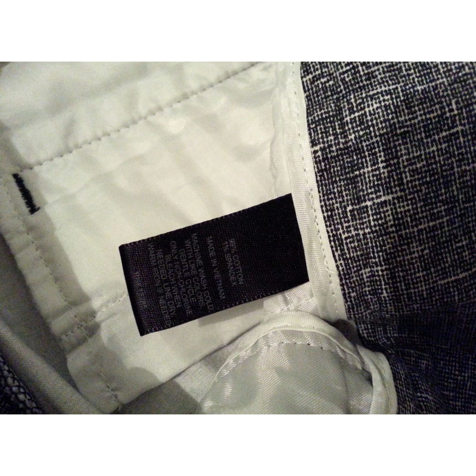 Express Womens Express Pants Dress Khaki Gray 0 28x22 Cotton Slim Capris Cropped Modern Size 25" / US 0 / IT 36 - 7 Thumbnail